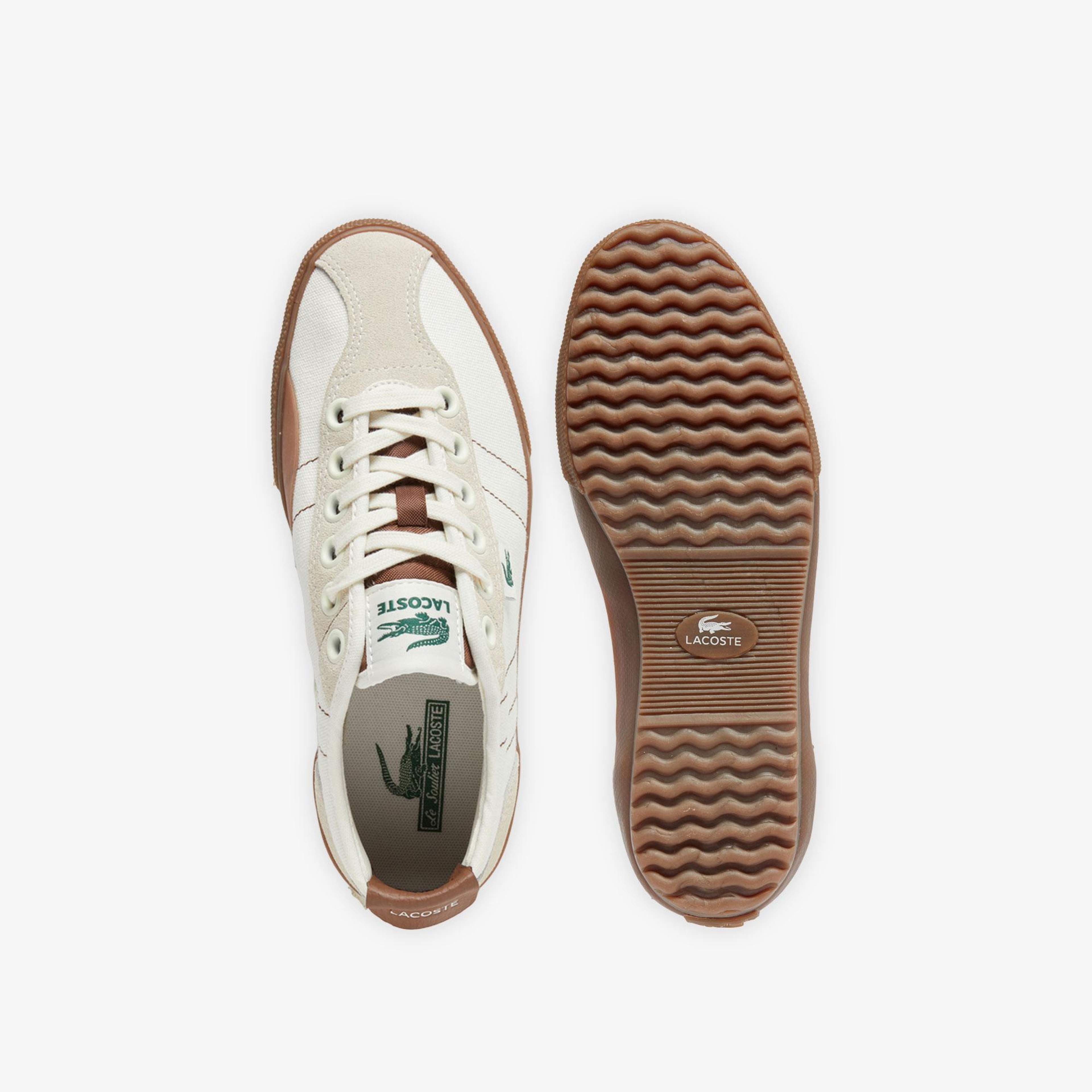 Lacoste Backslam Kadın Krem Sneaker