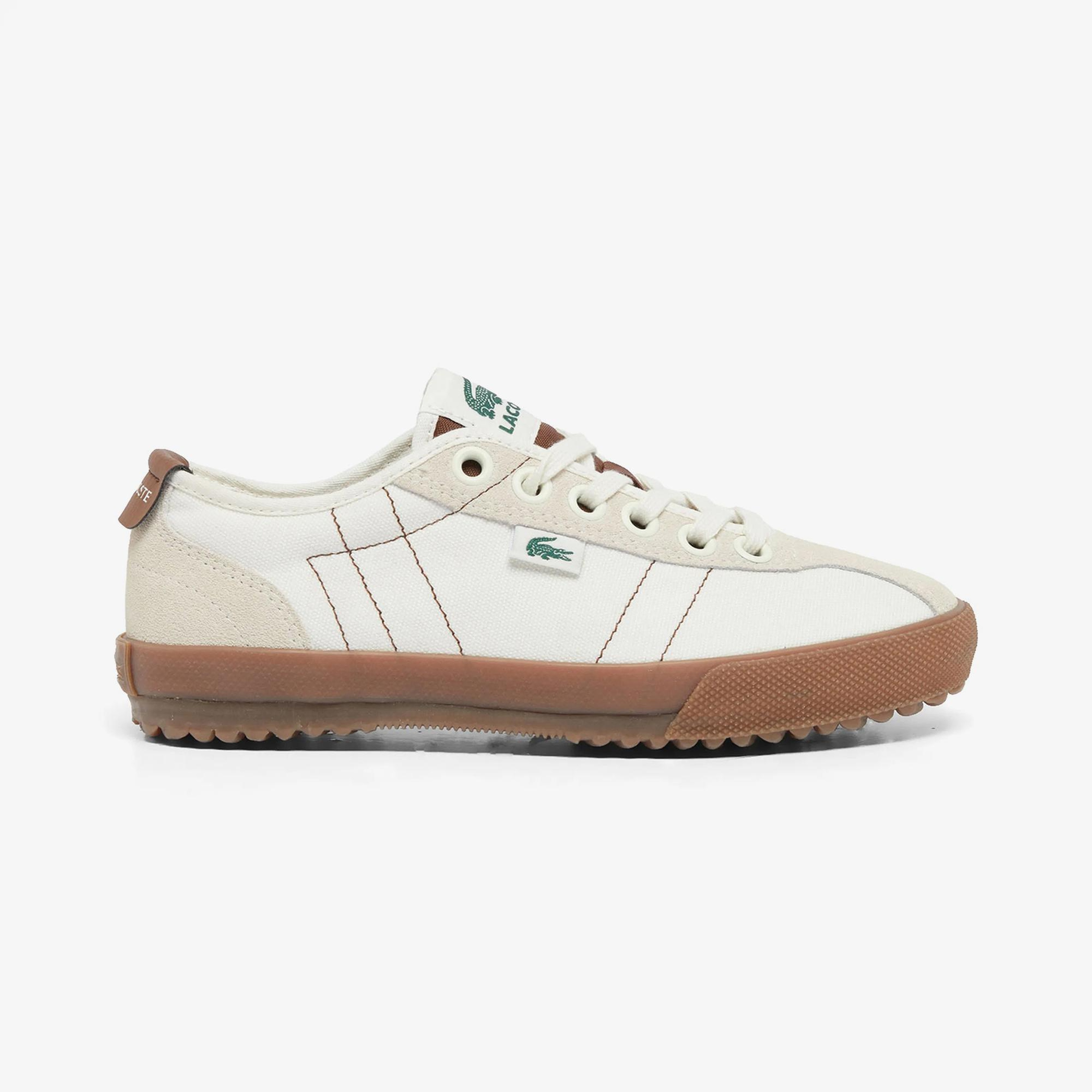 Lacoste Backslam Kadın Krem Sneaker