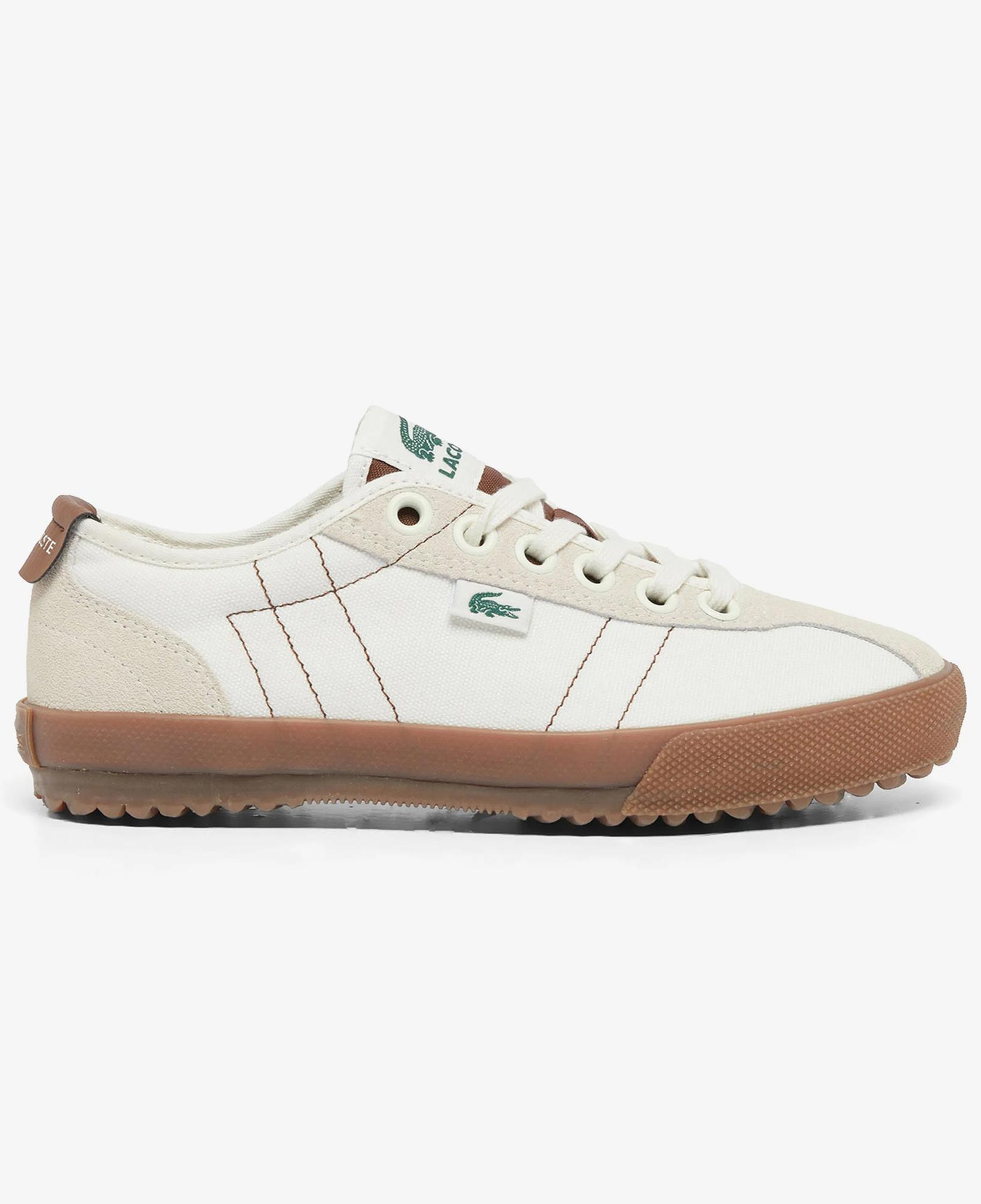 Lacoste Backslam Kadın Krem Sneaker