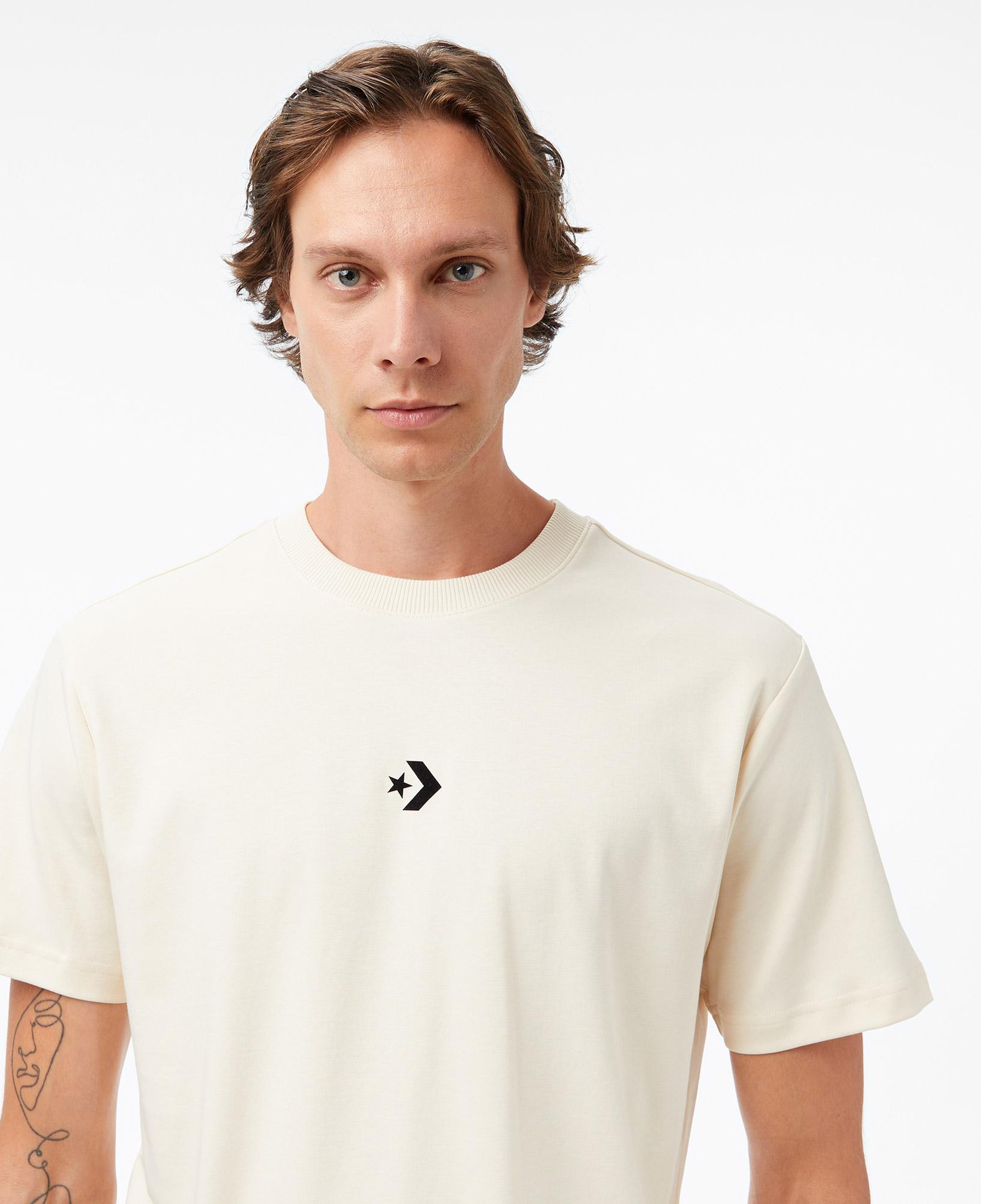 Converse Erkek Krem T-Shirt
