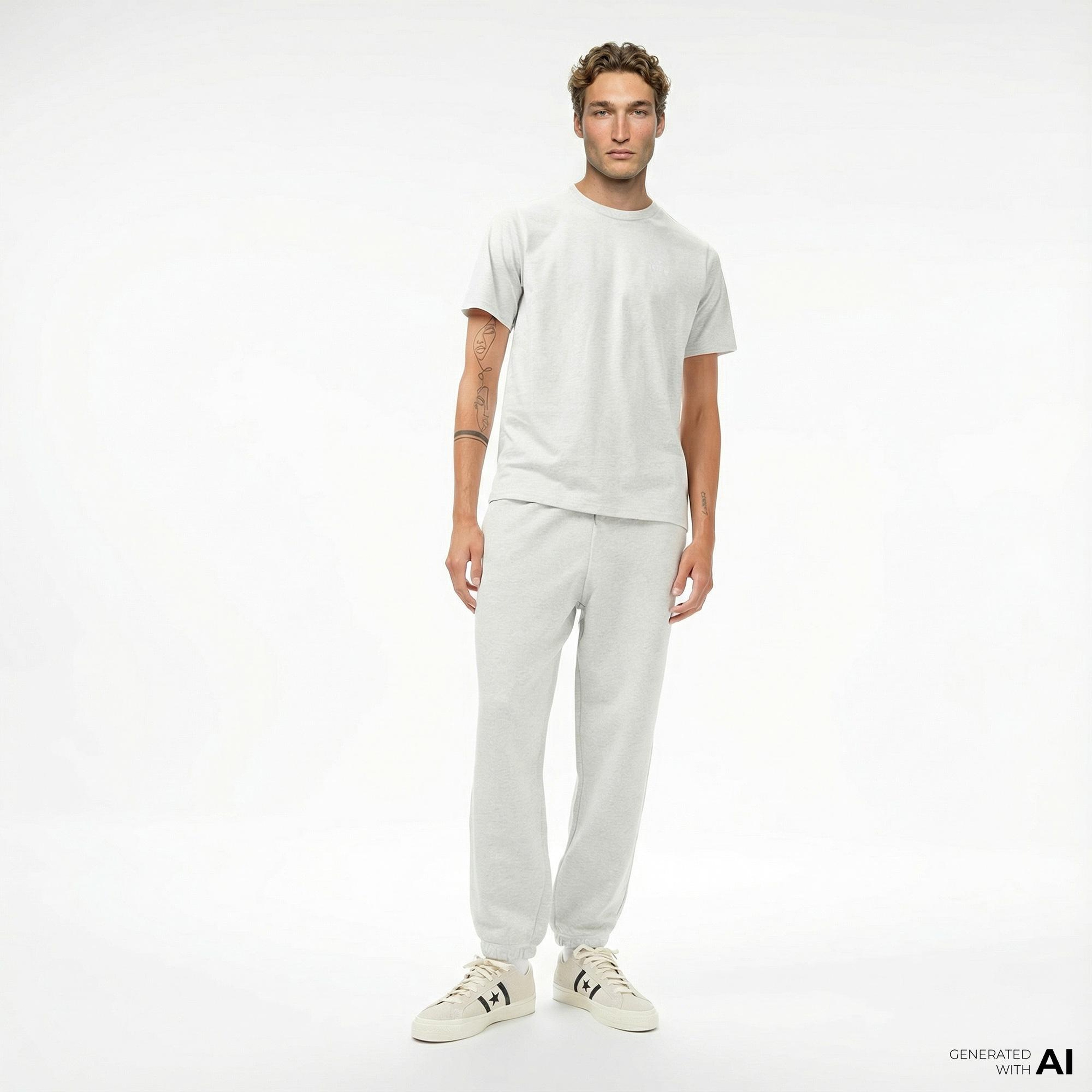 Converse Erkek Gri Eşofman Altı