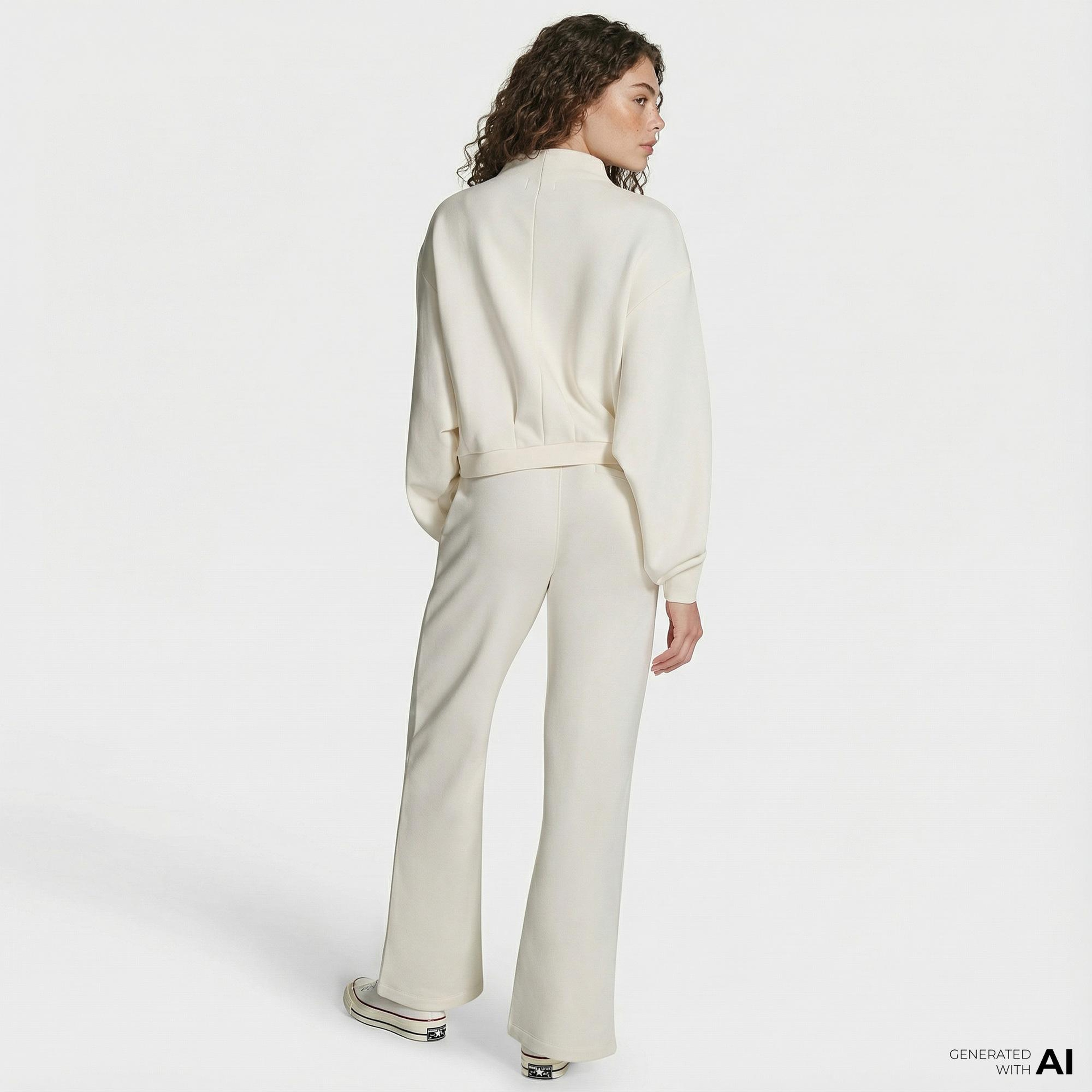 Converse Kadın Krem Pantolon