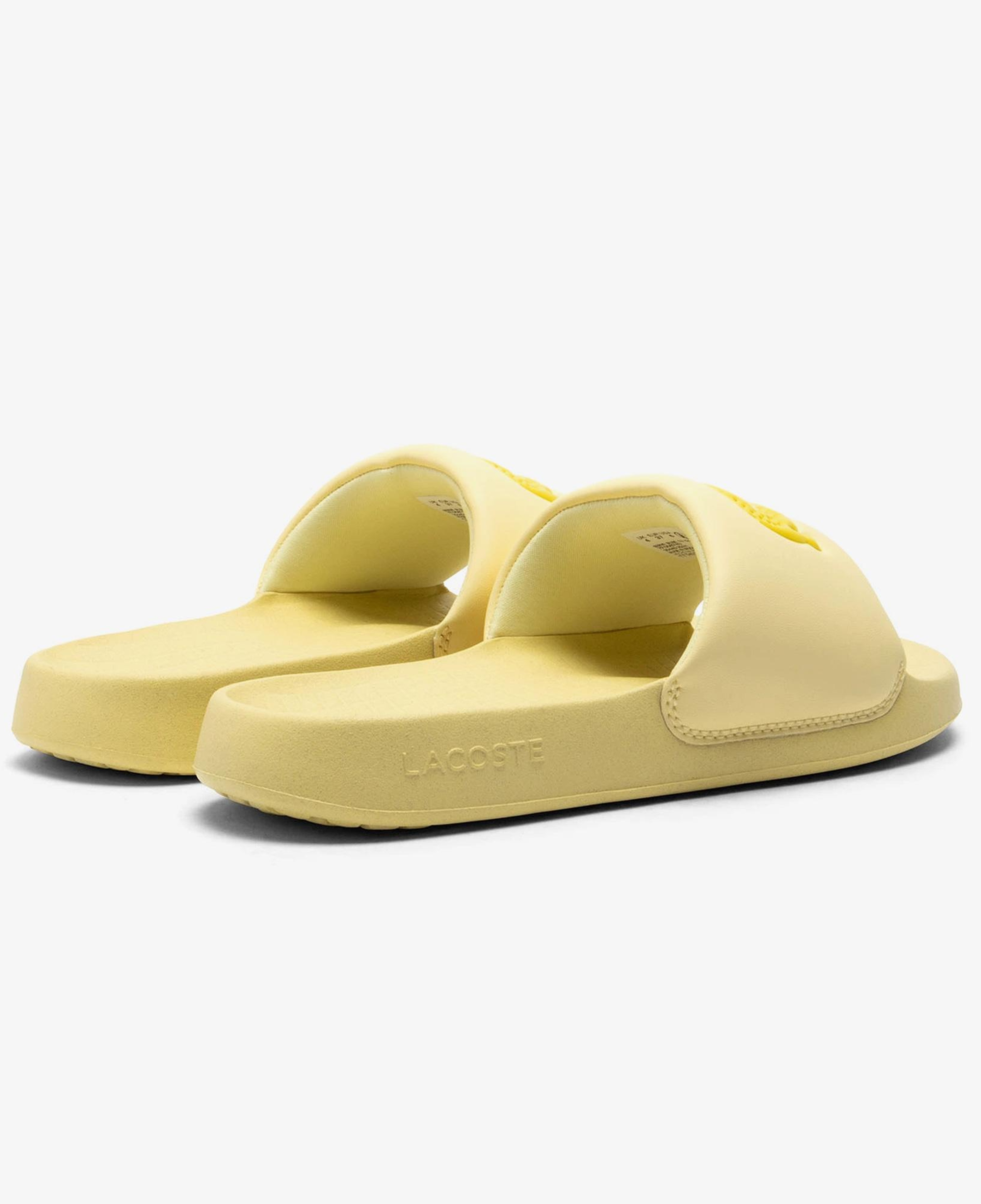 Lacoste Serve Slide Kadın Sarı Terlik