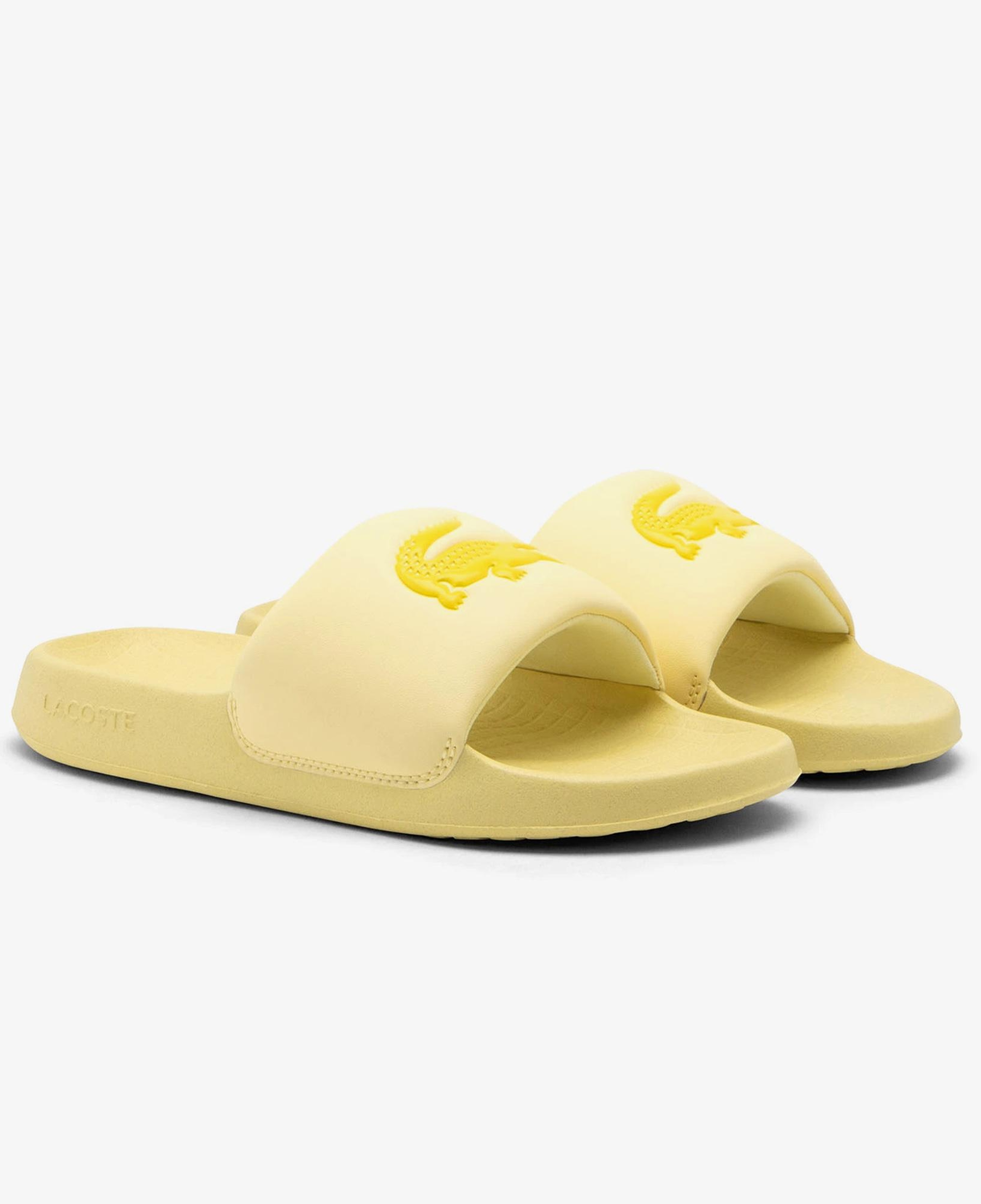Lacoste Serve Slide Kadın Sarı Terlik