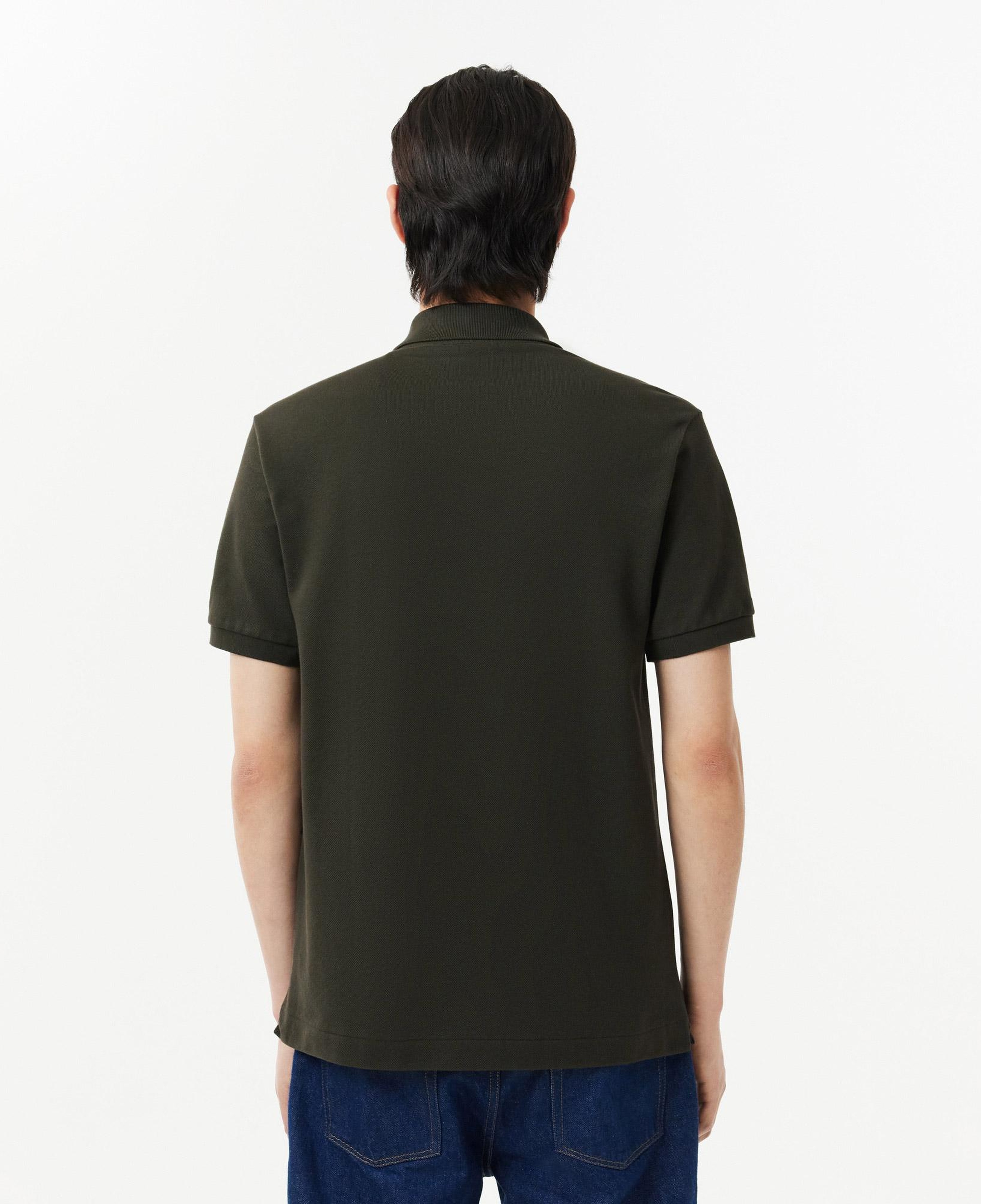 L.12.12 Erkek Classic Fit Haki Polo