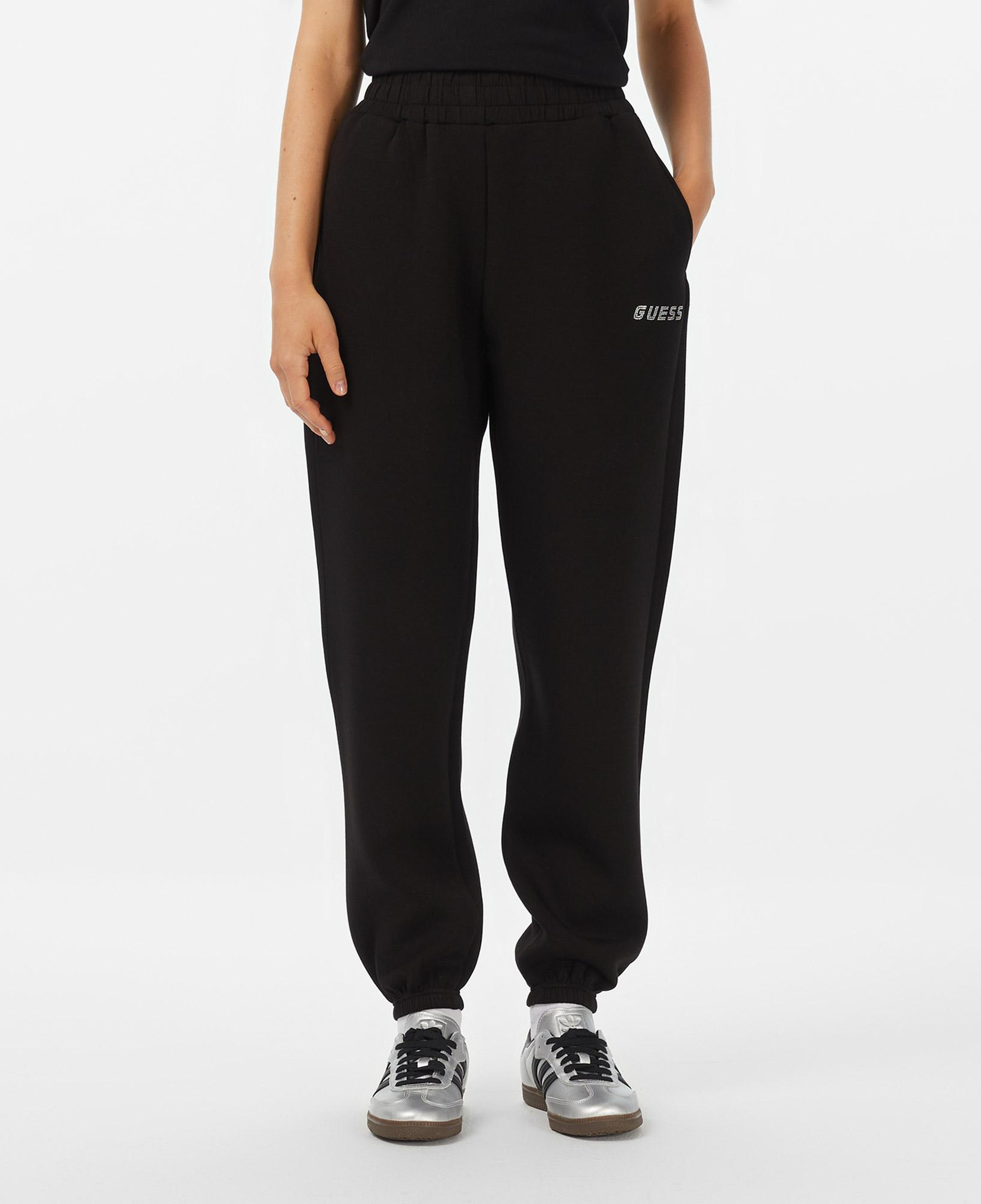 Guess Cecilia Scuba Kadın Siyah Eşofman Altı