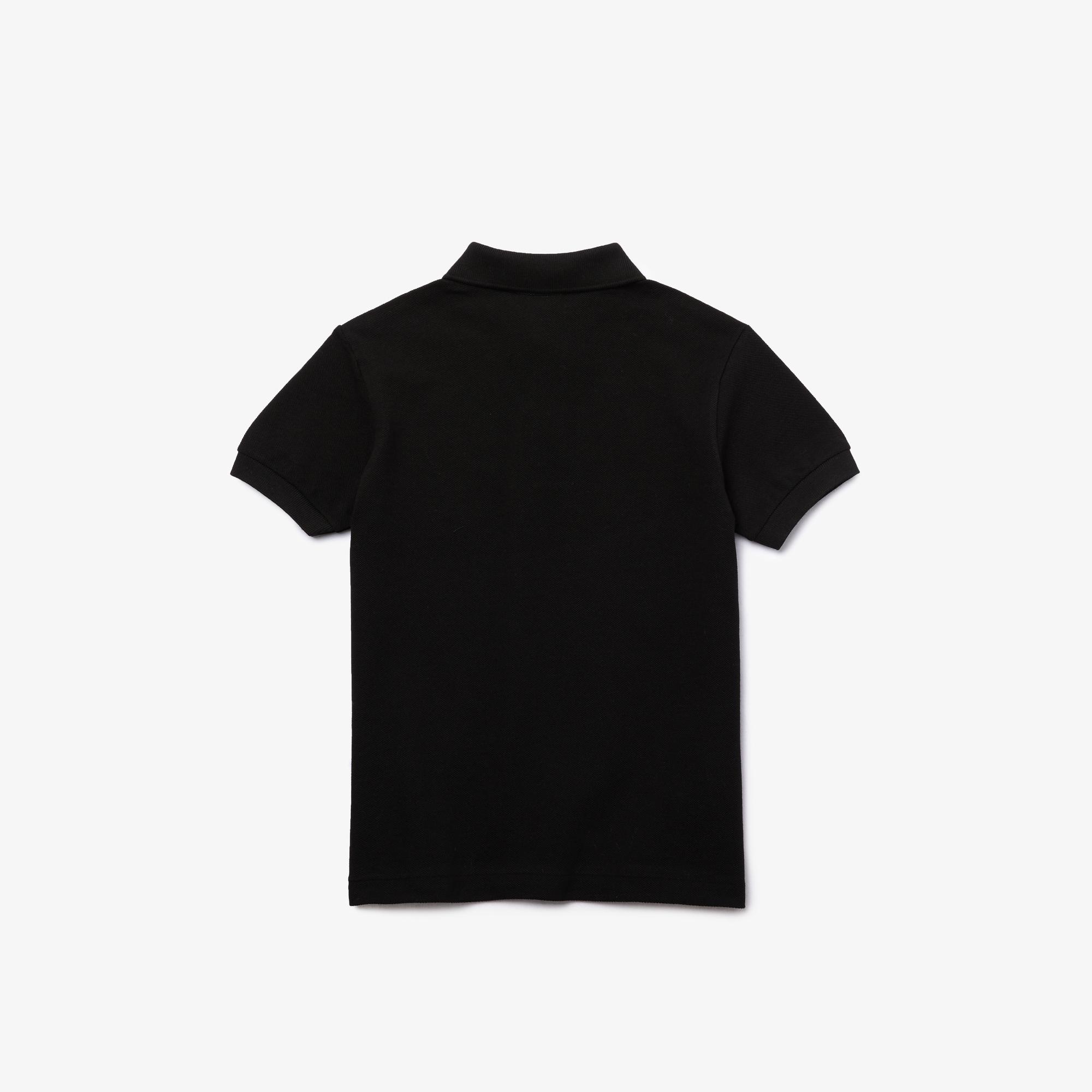 Lacoste Çocuk Regular Fit Siyah Polo
