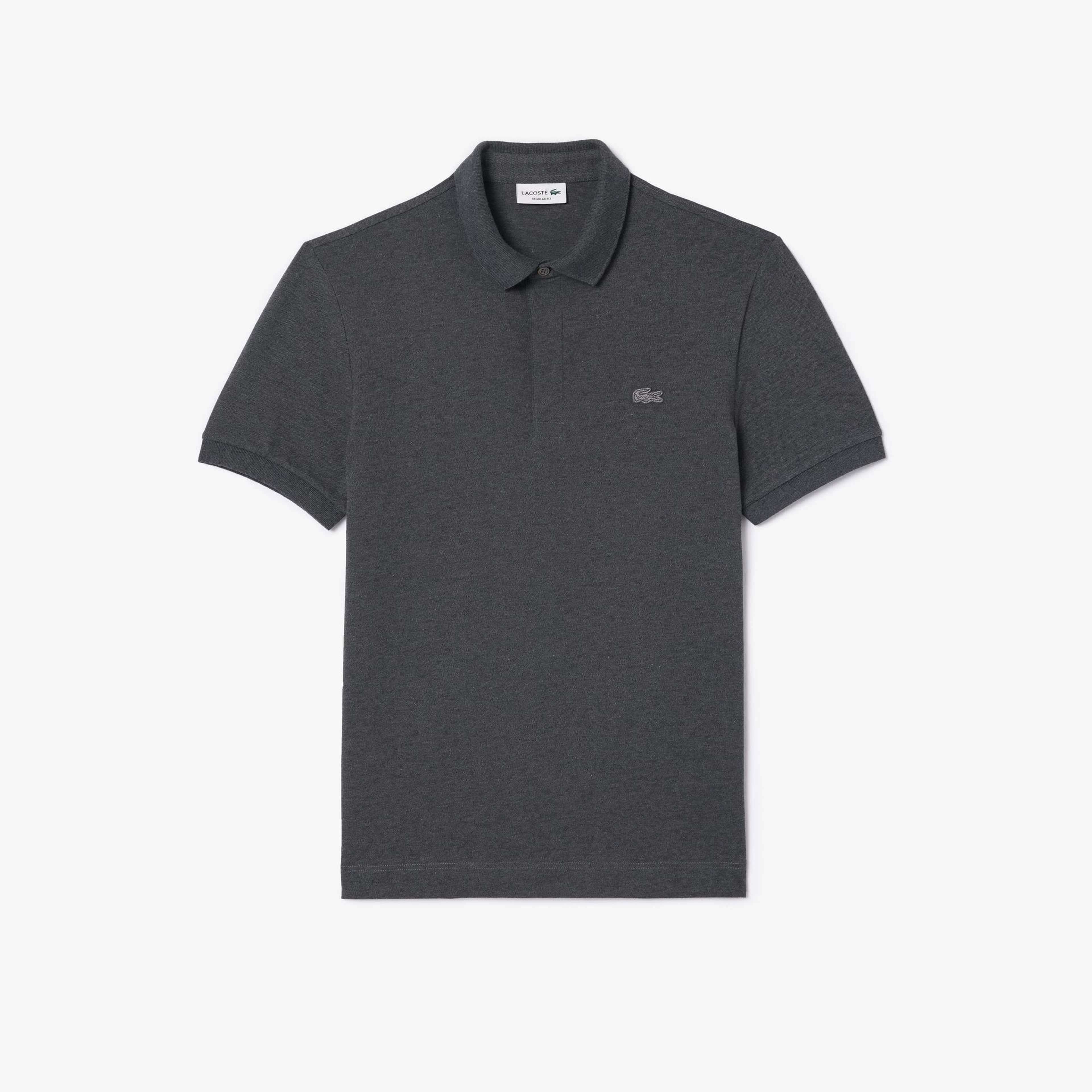 Lacoste Paris Erkek Regular Fit Gri Polo
