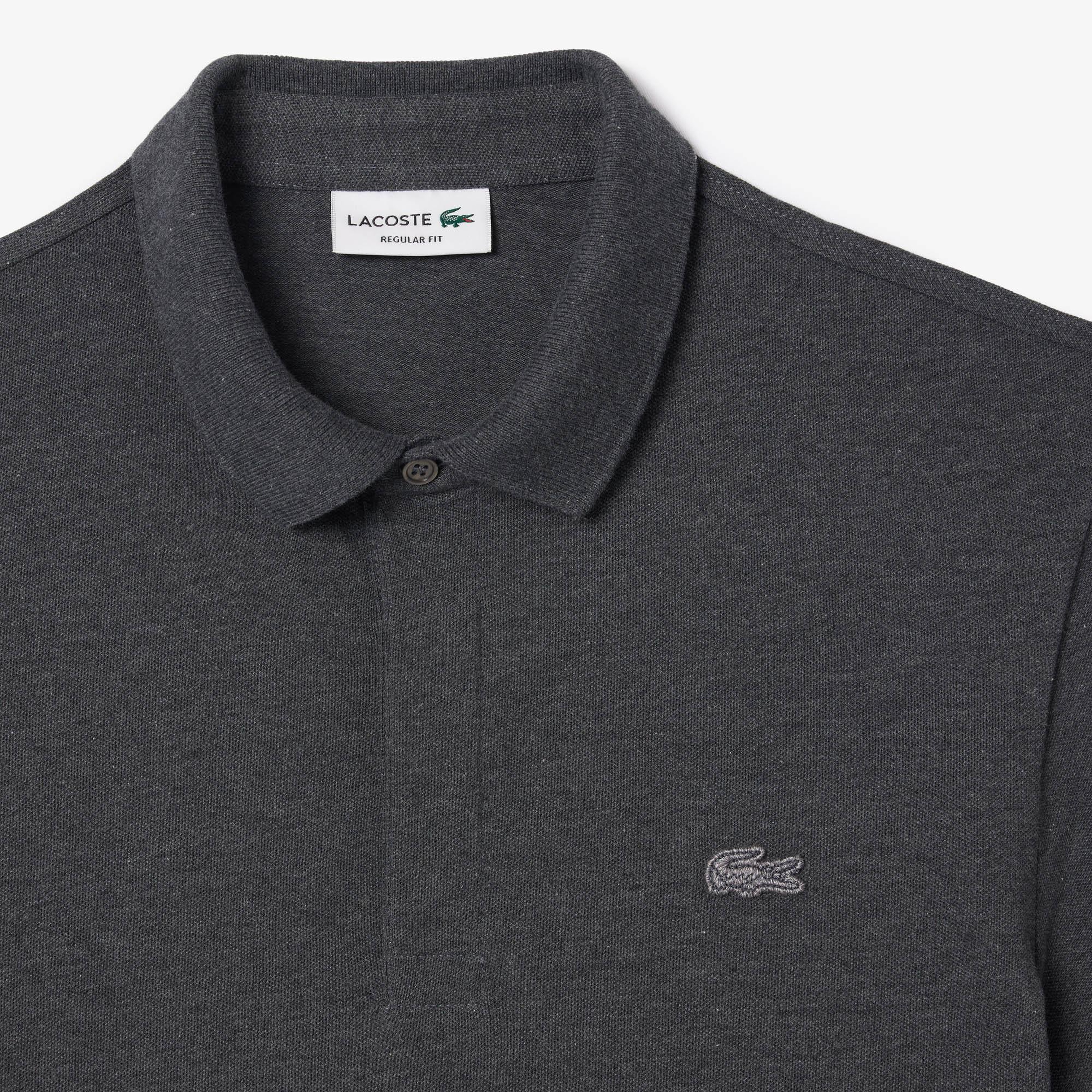 Lacoste Paris Erkek Regular Fit Gri Polo