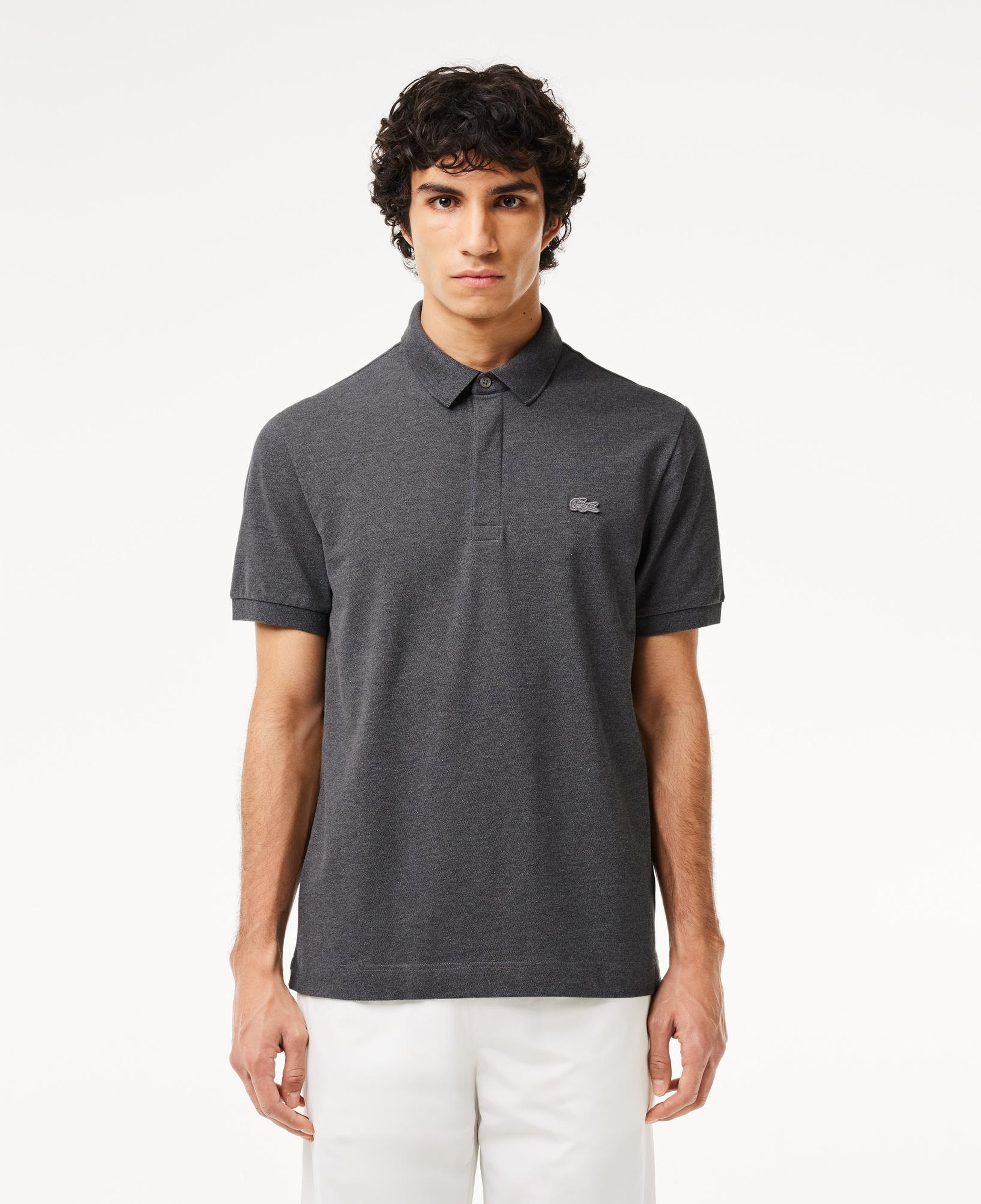 Lacoste Paris Erkek Regular Fit Gri Polo