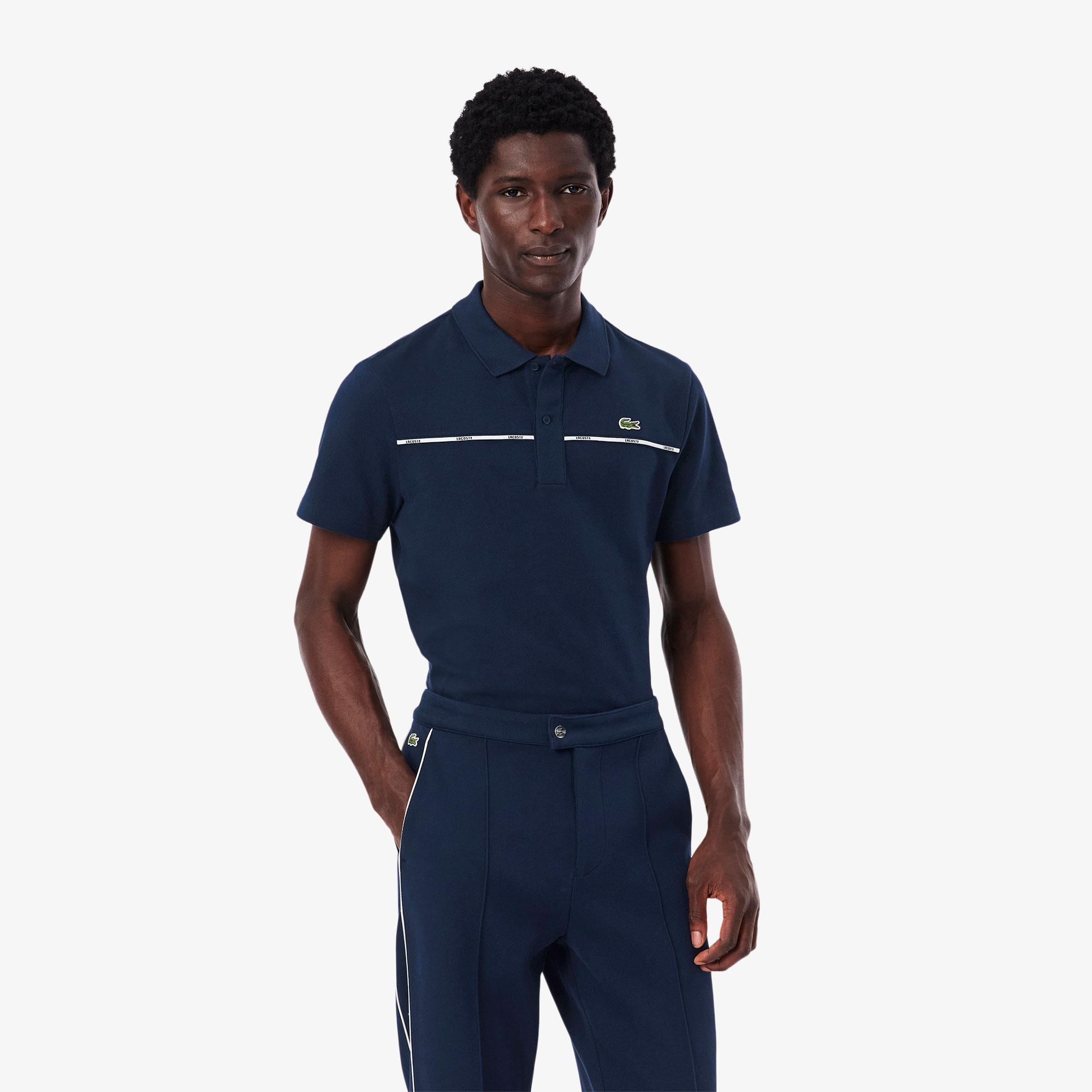 L.12.12 Erkek Classic Fit Lacivert Polo