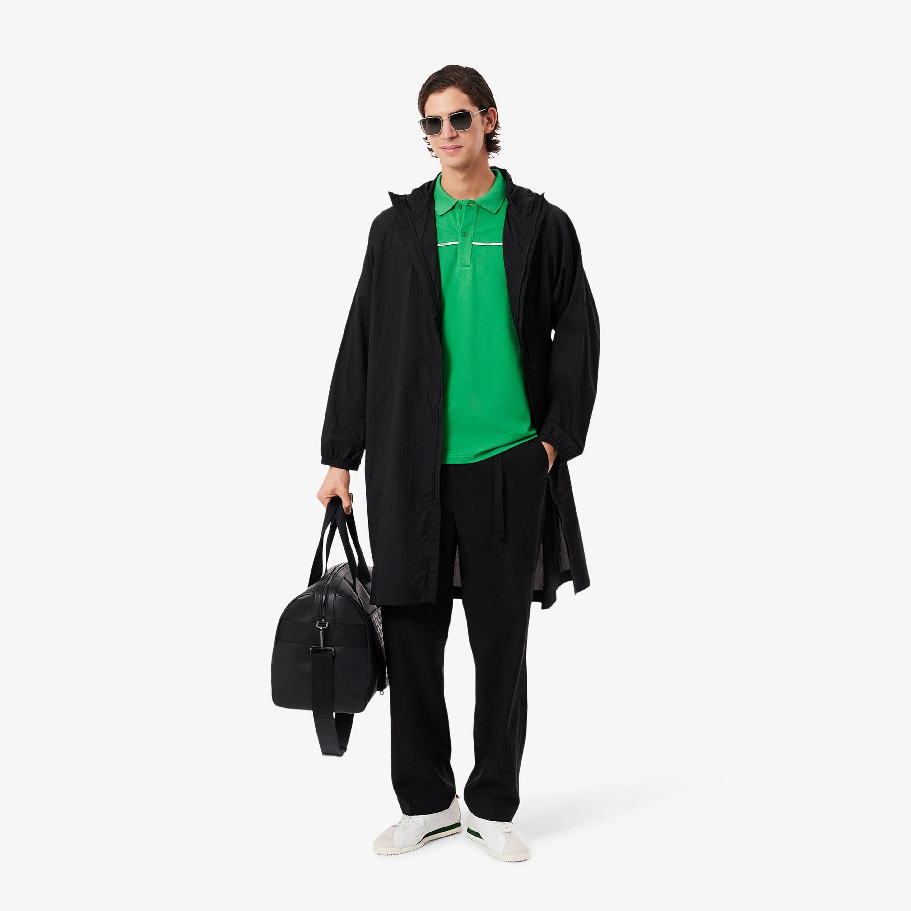 L.12.12 Erkek Classic Fit Yeşil Polo