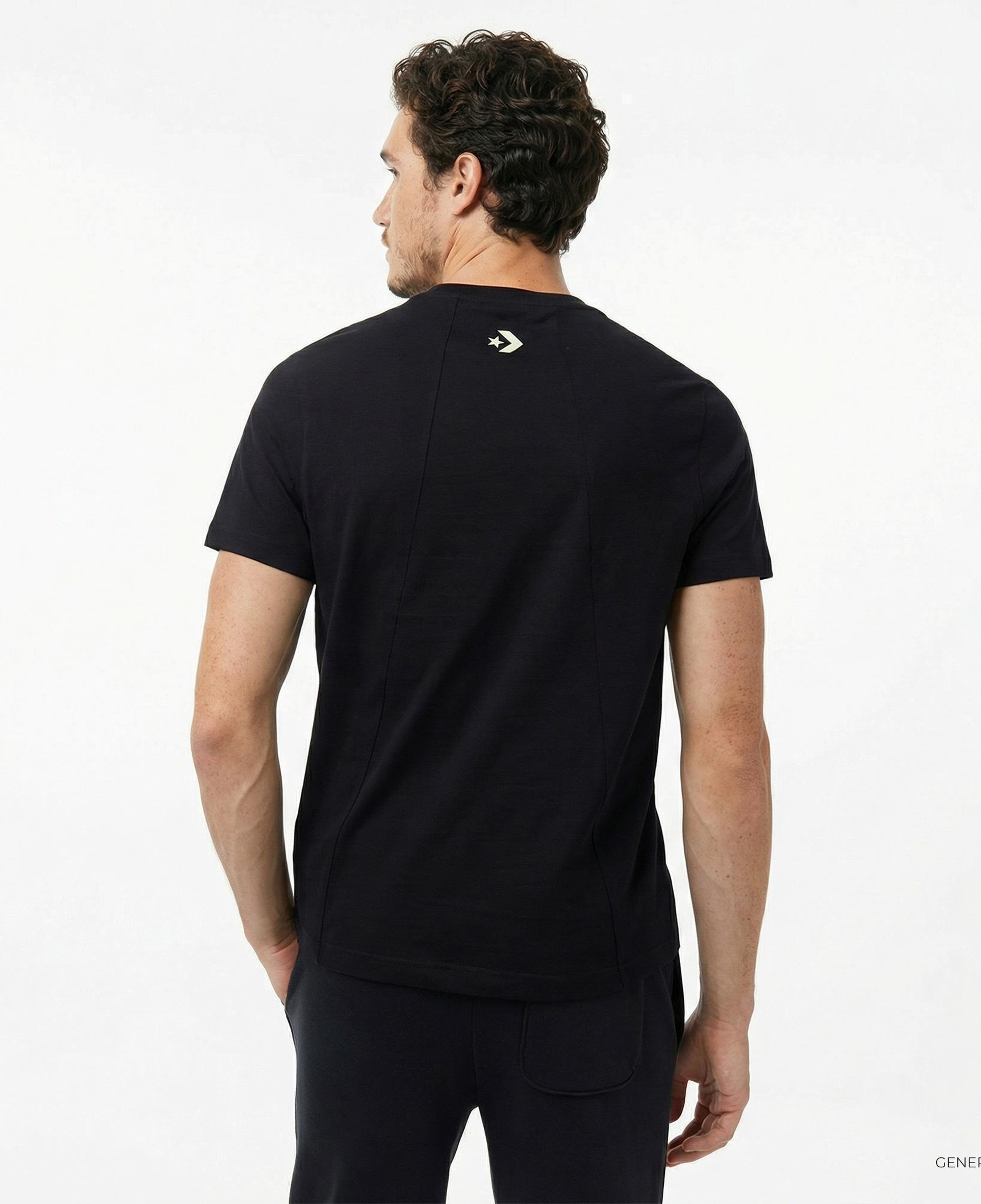 Converse Erkek Siyah T-Shirt