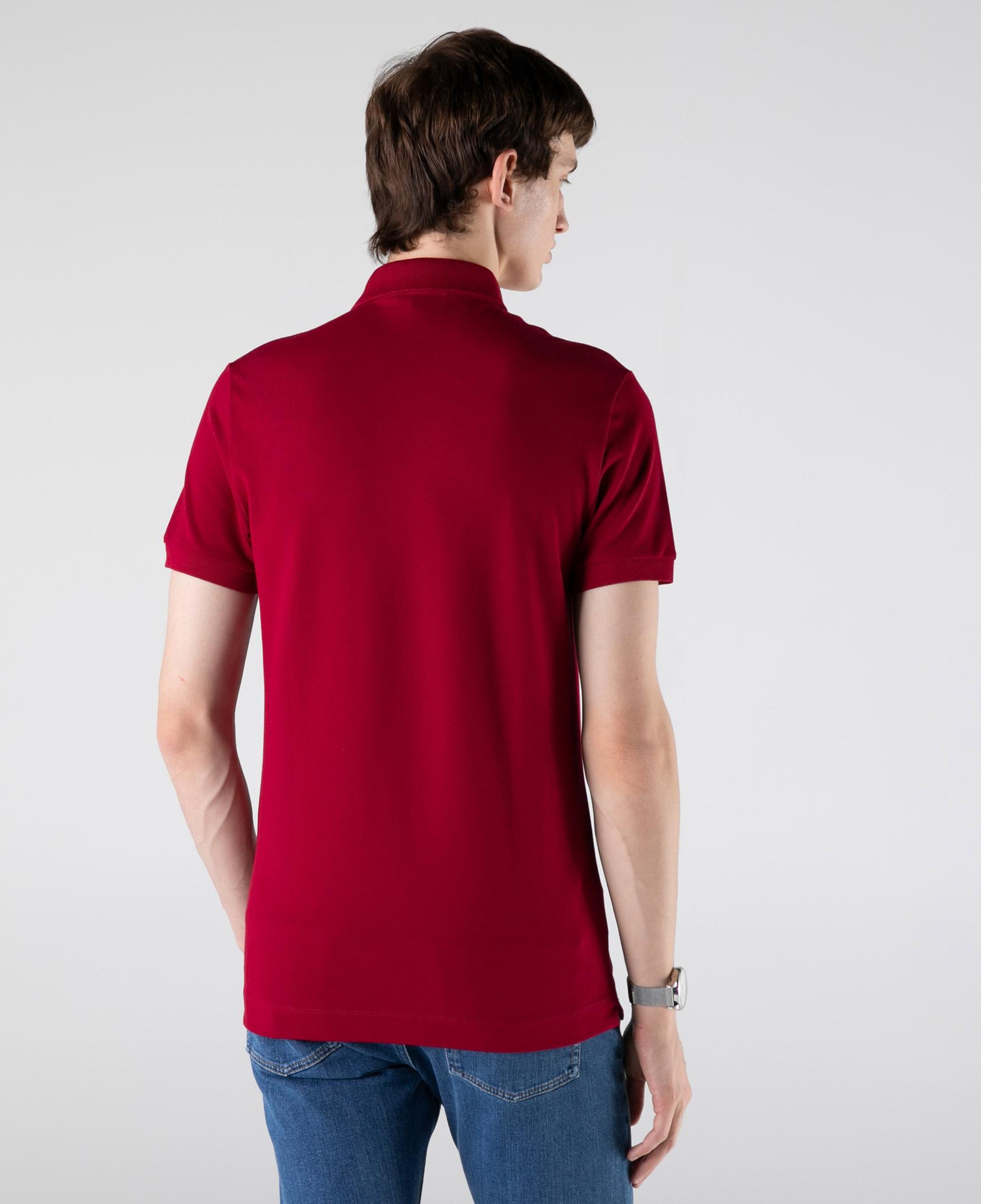 Lacoste Paris Erkek Regular Fit Bordo Polo