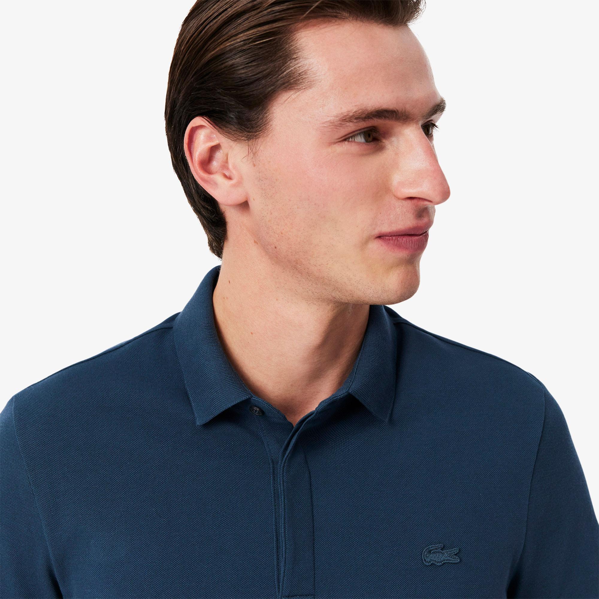 Lacoste Paris Erkek Regular Fit Lacivert Polo