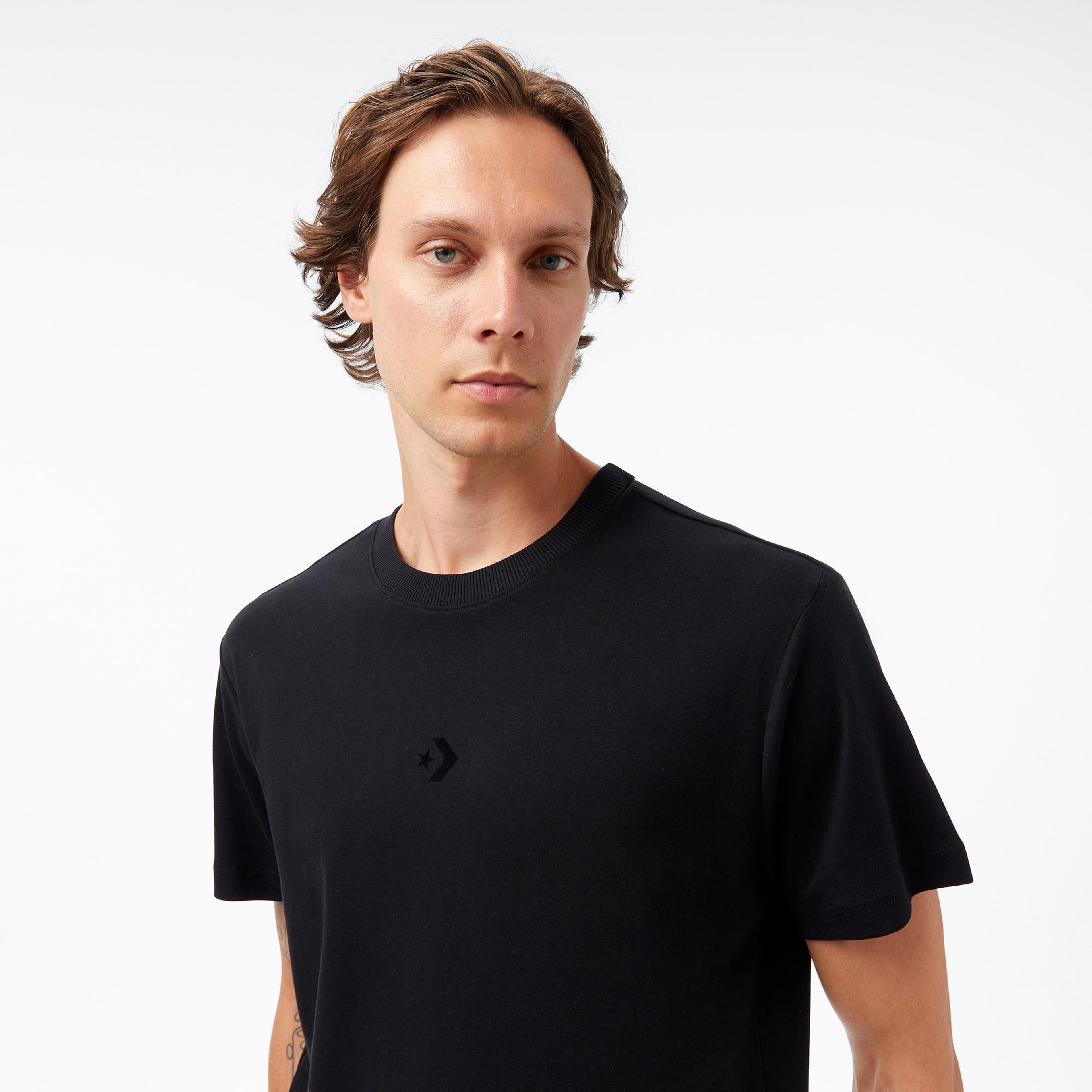 Converse Erkek Siyah T-Shirt