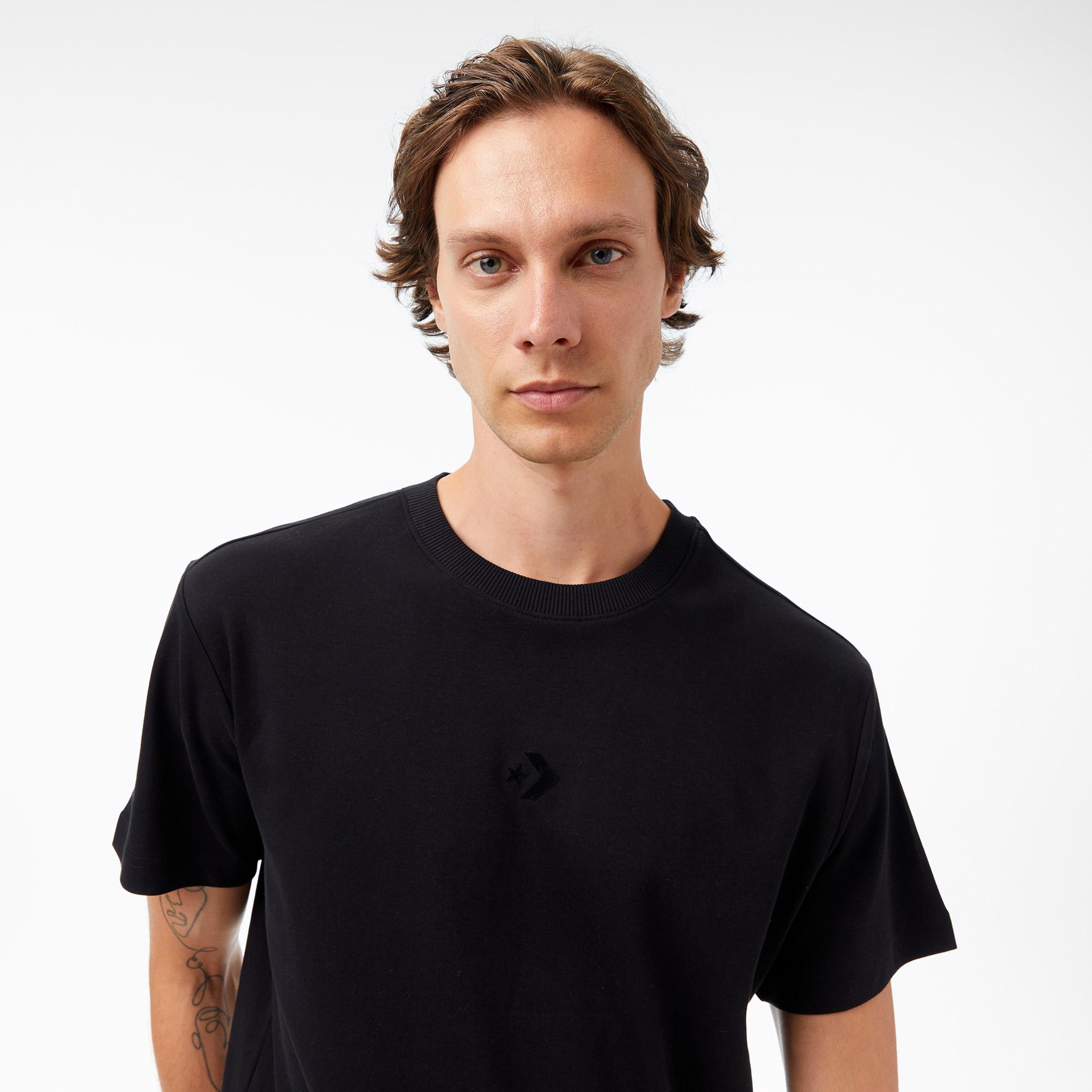 Converse Erkek Siyah T-Shirt