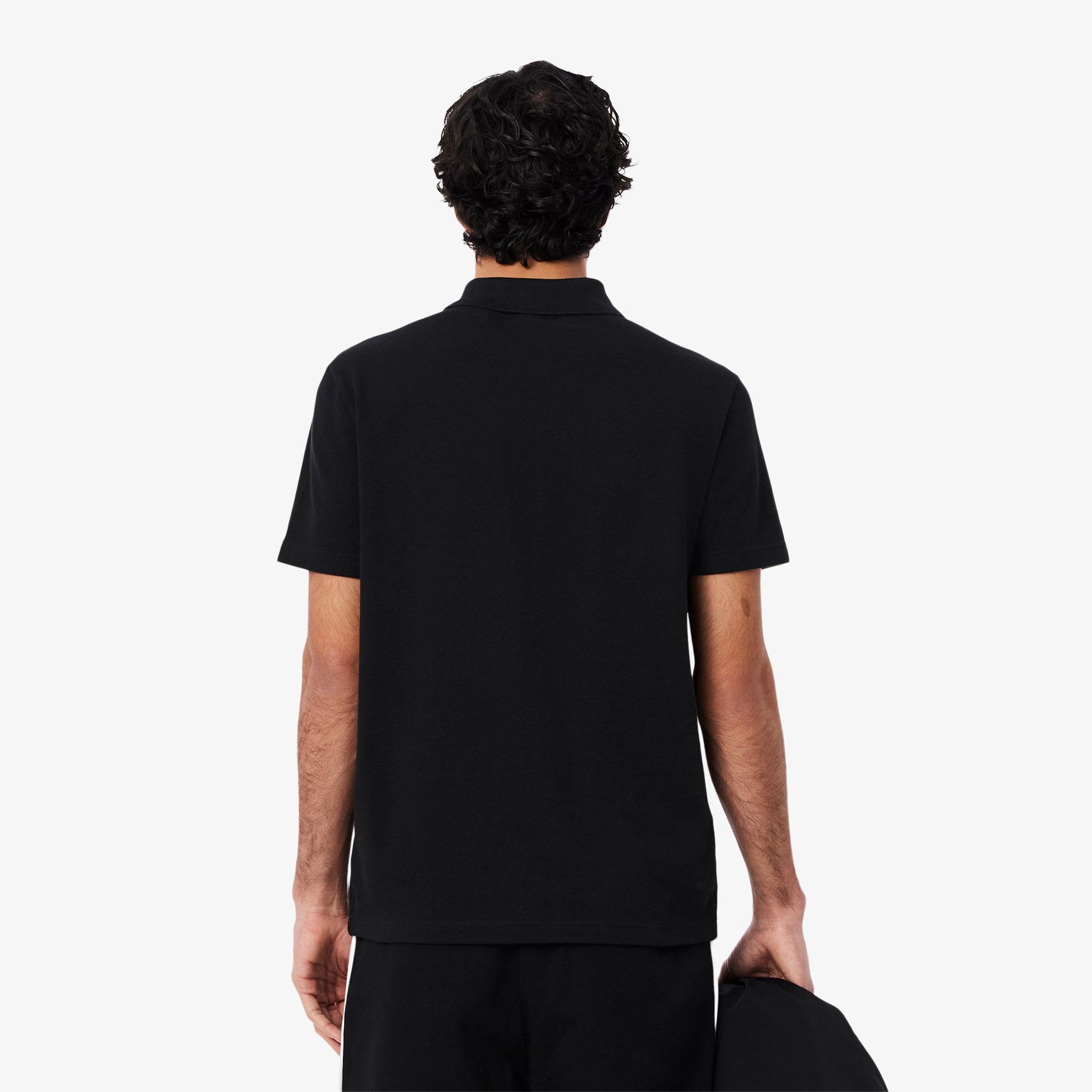 Lacoste L.12.12 Erkek Classic Fit Siyah Polo
