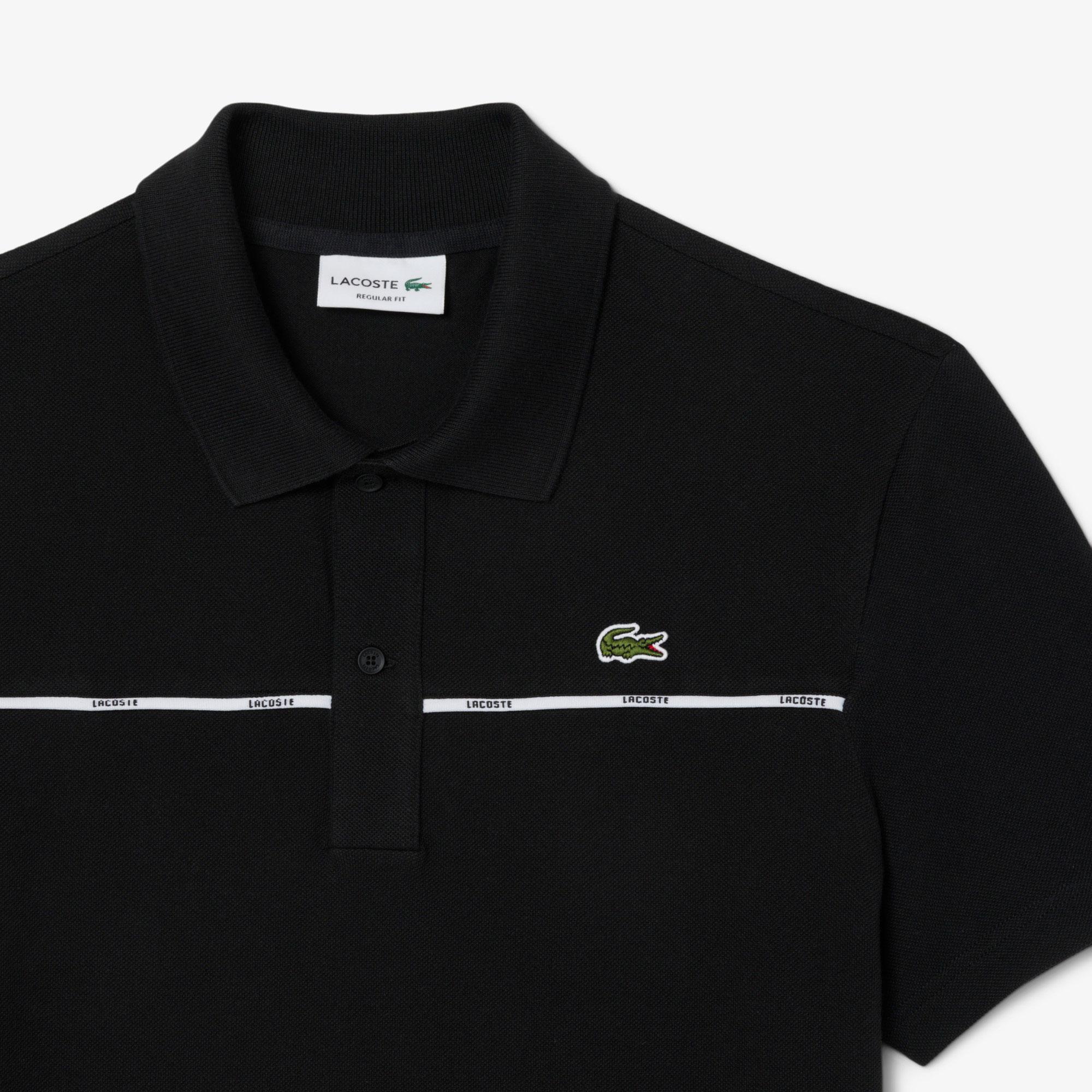Lacoste L.12.12 Erkek Classic Fit Siyah Polo