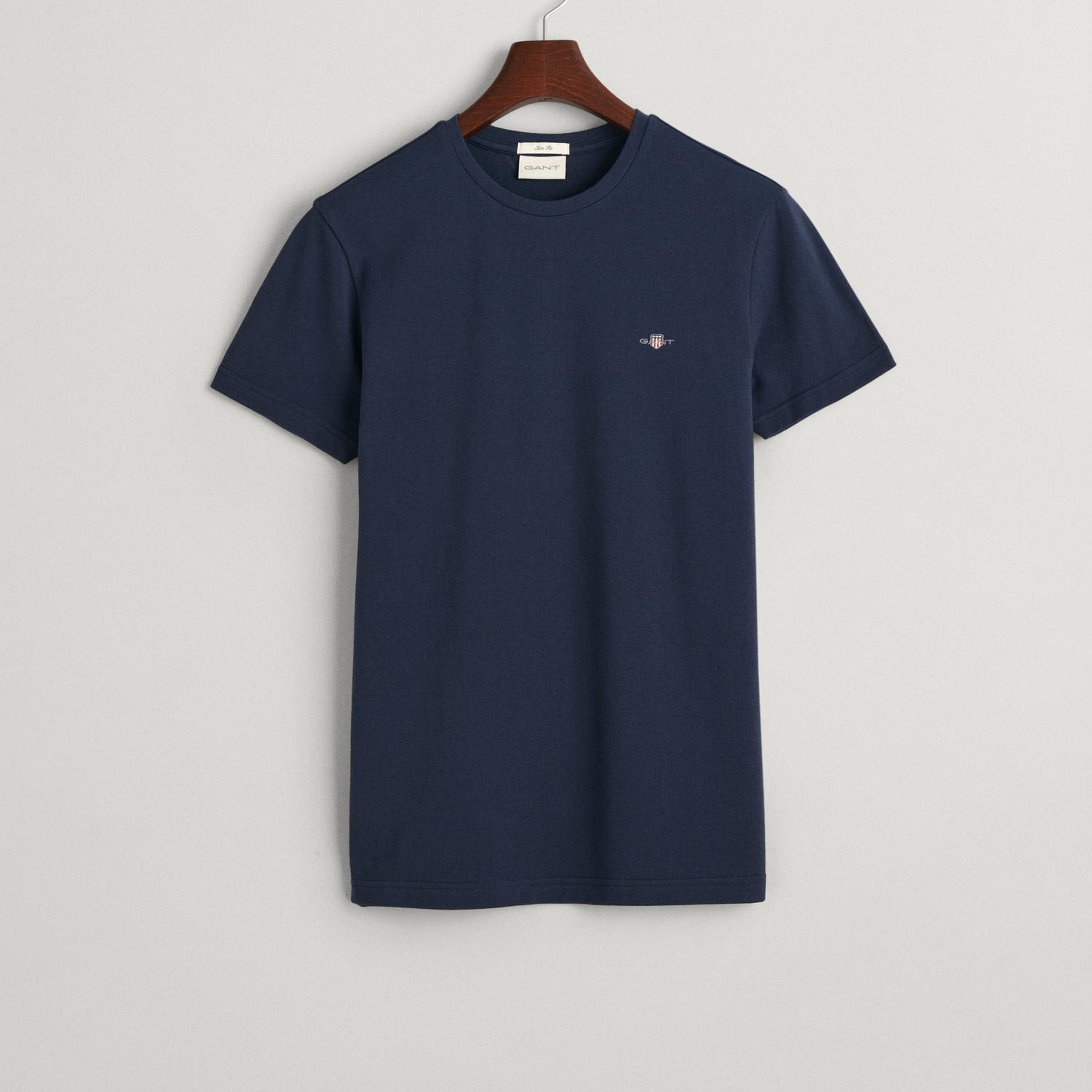 Gant Erkek Lacivert T-Shirt