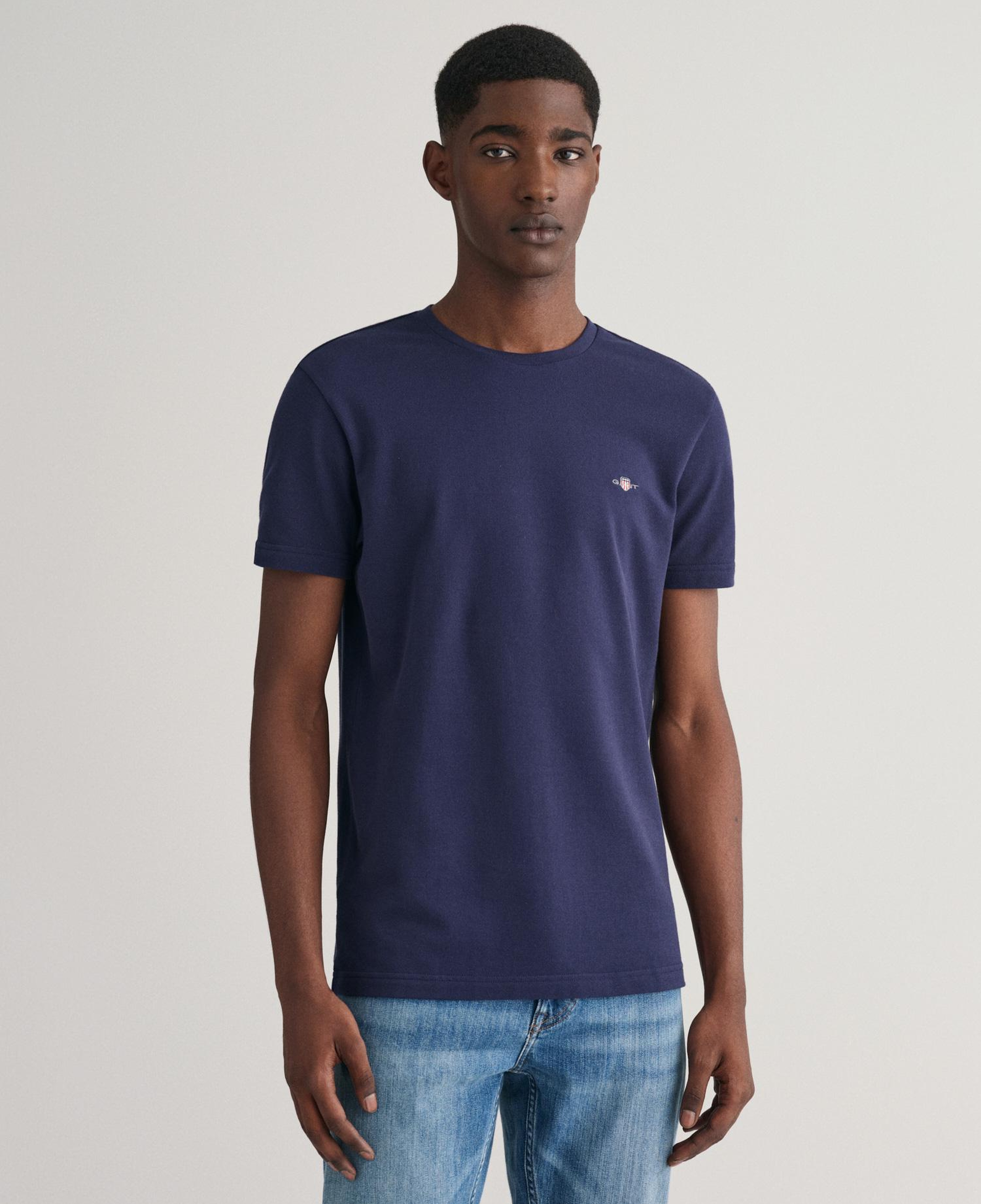 Gant Erkek Lacivert T-Shirt