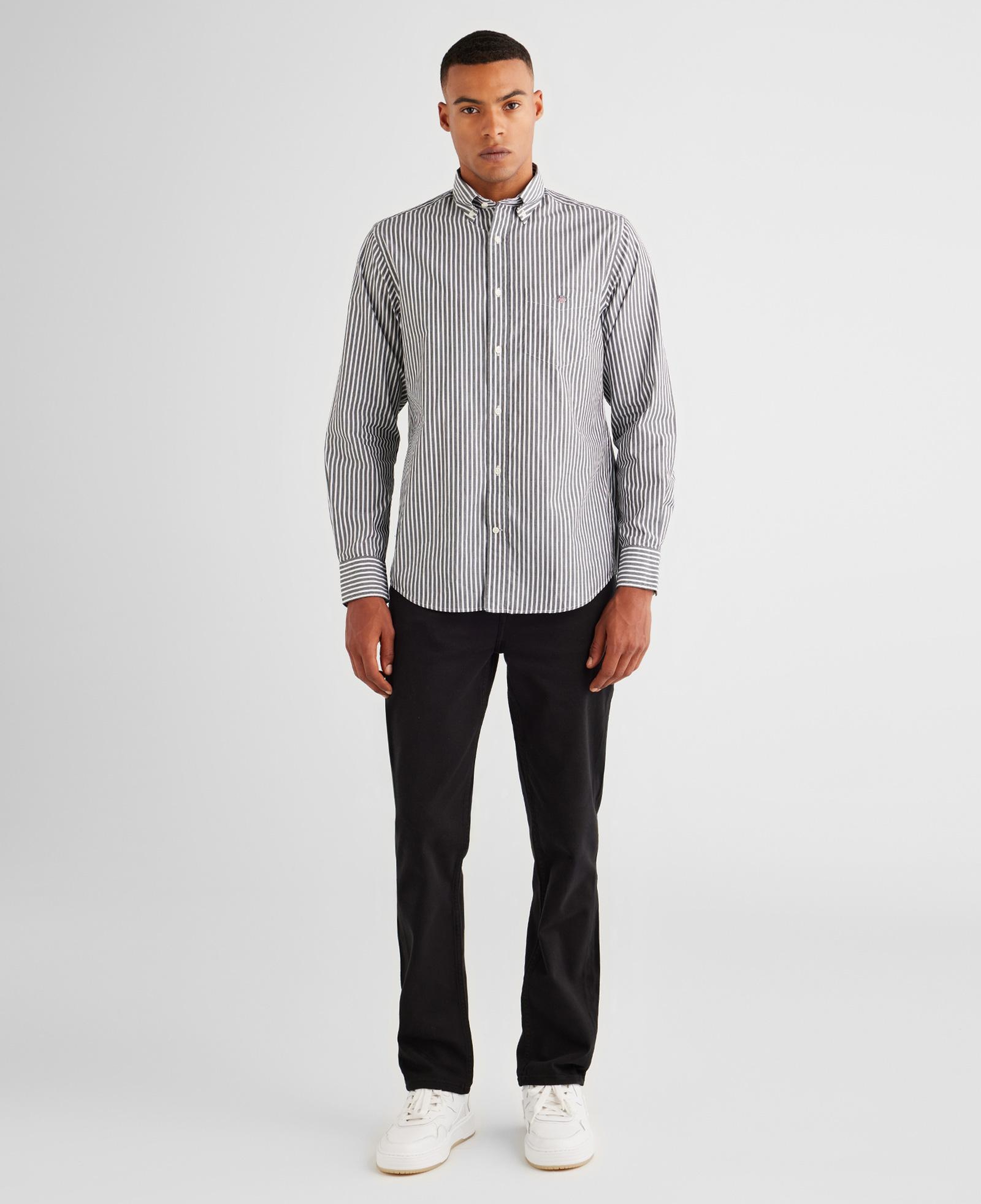 GANT Erkek Siyah Regular Fit Stay Black Jean