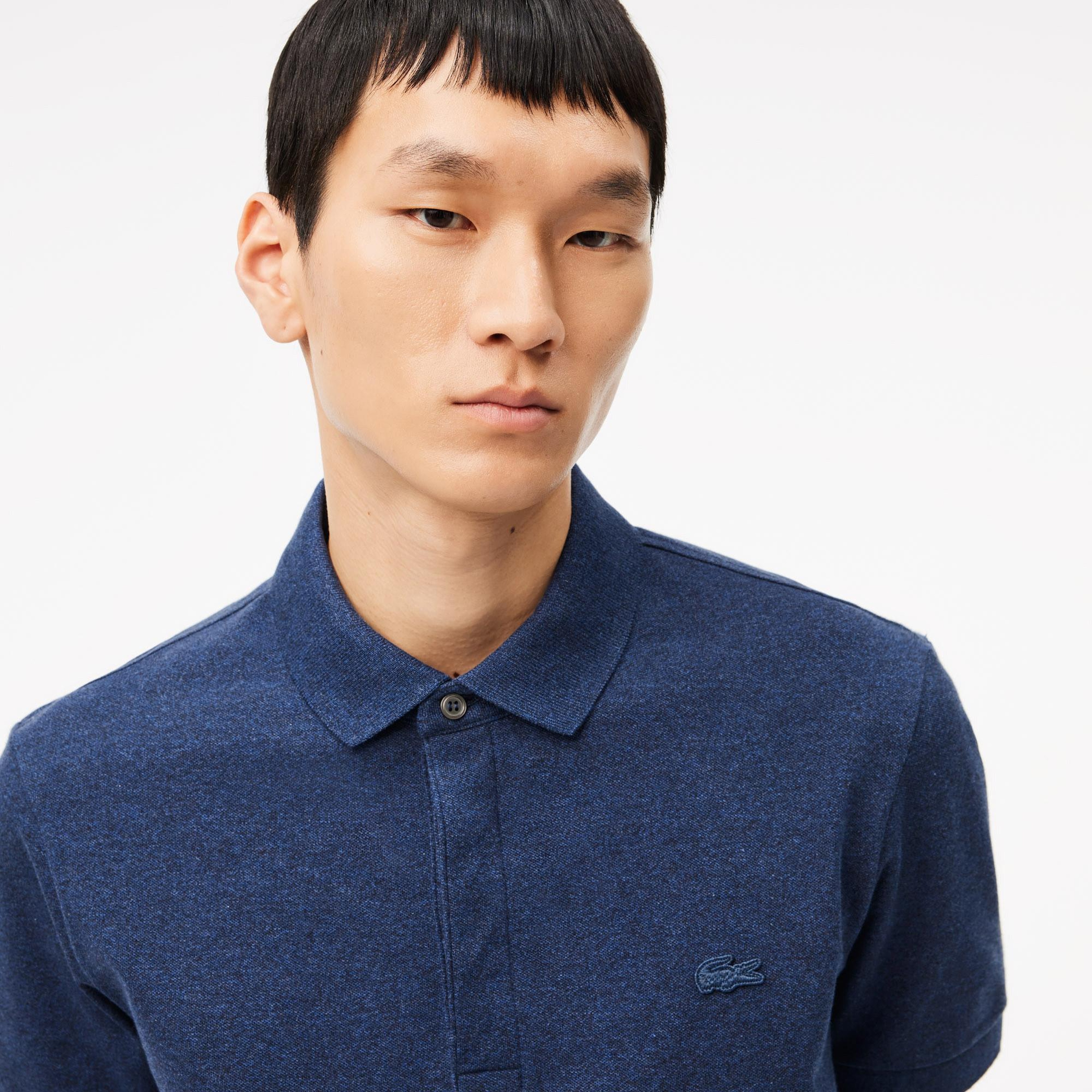 Lacoste Paris Erkek Regular Fit Koyu Mavi Polo