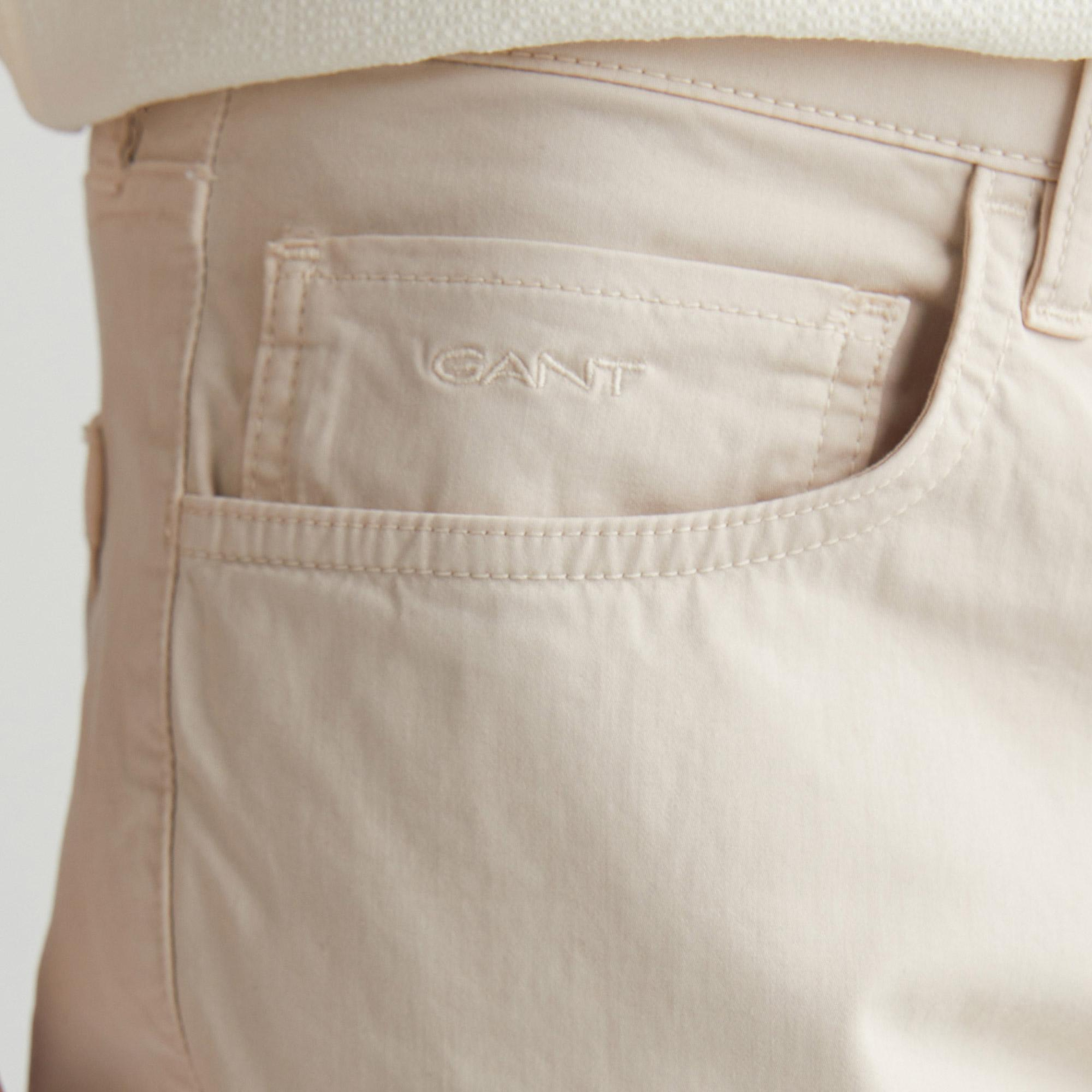 GANT Erkek Bej Regular Fit Pantolon