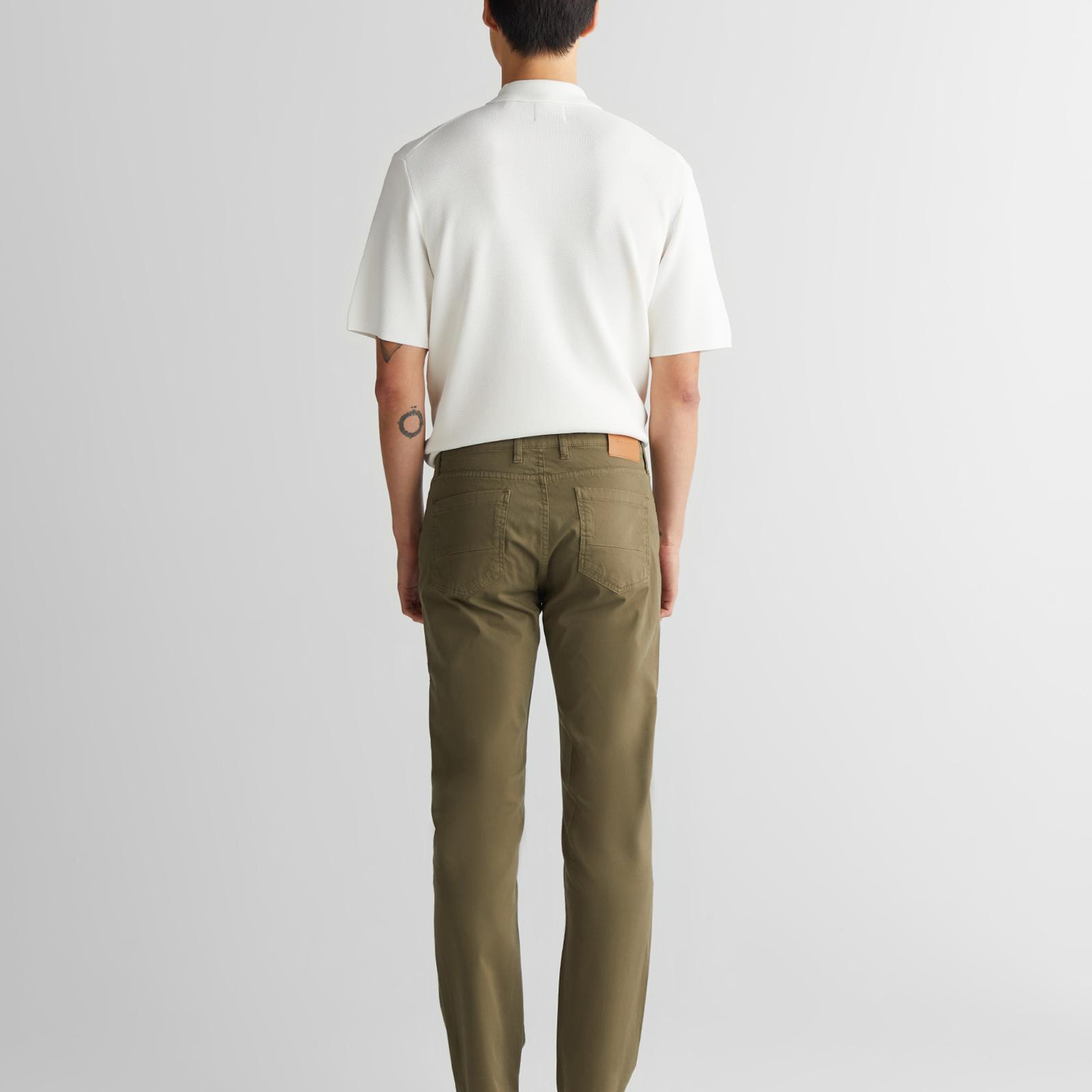 GANT Erkek Yeşil Regular Fit Pantolon
