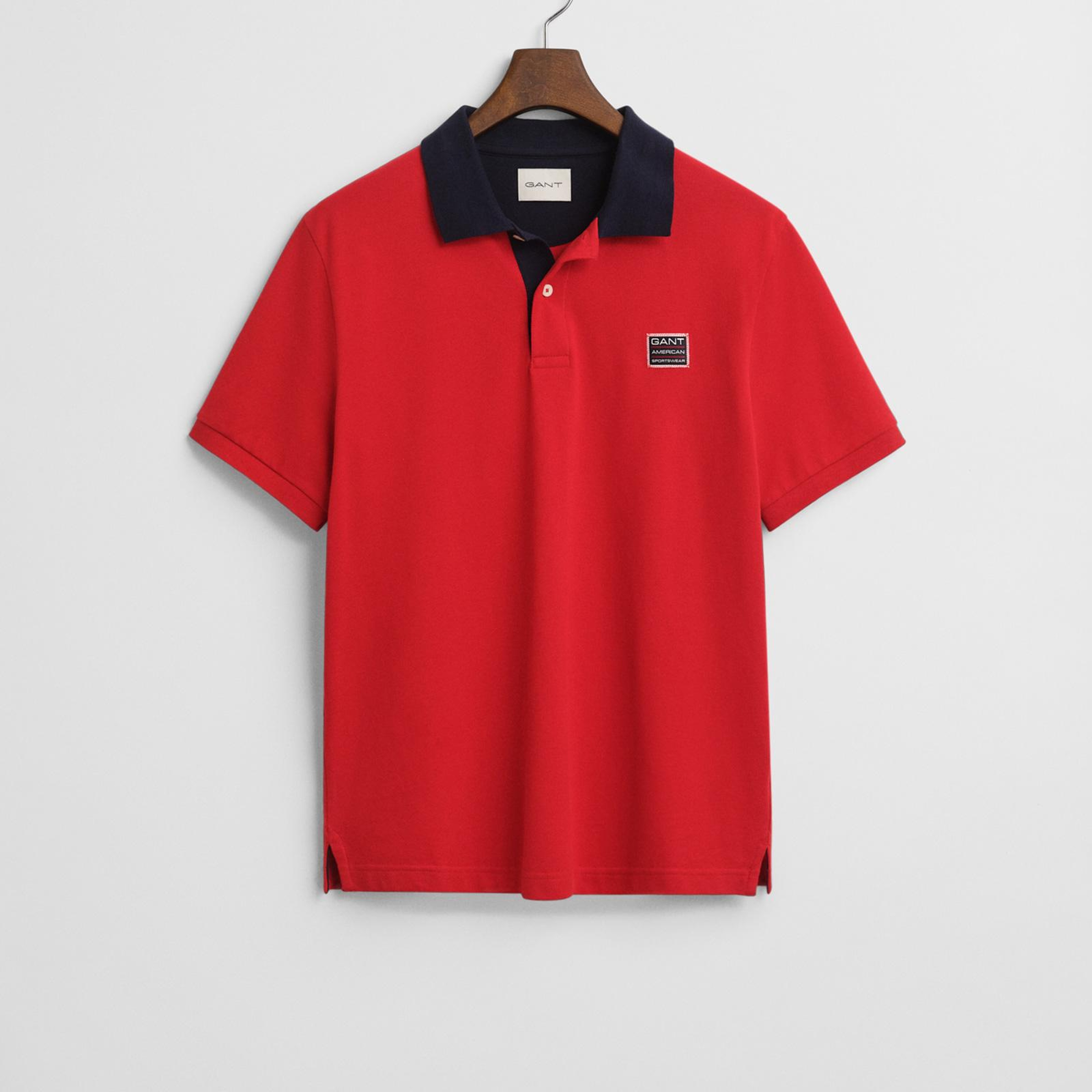 GANT Erkek Kırmızı Regular Fit Polo
