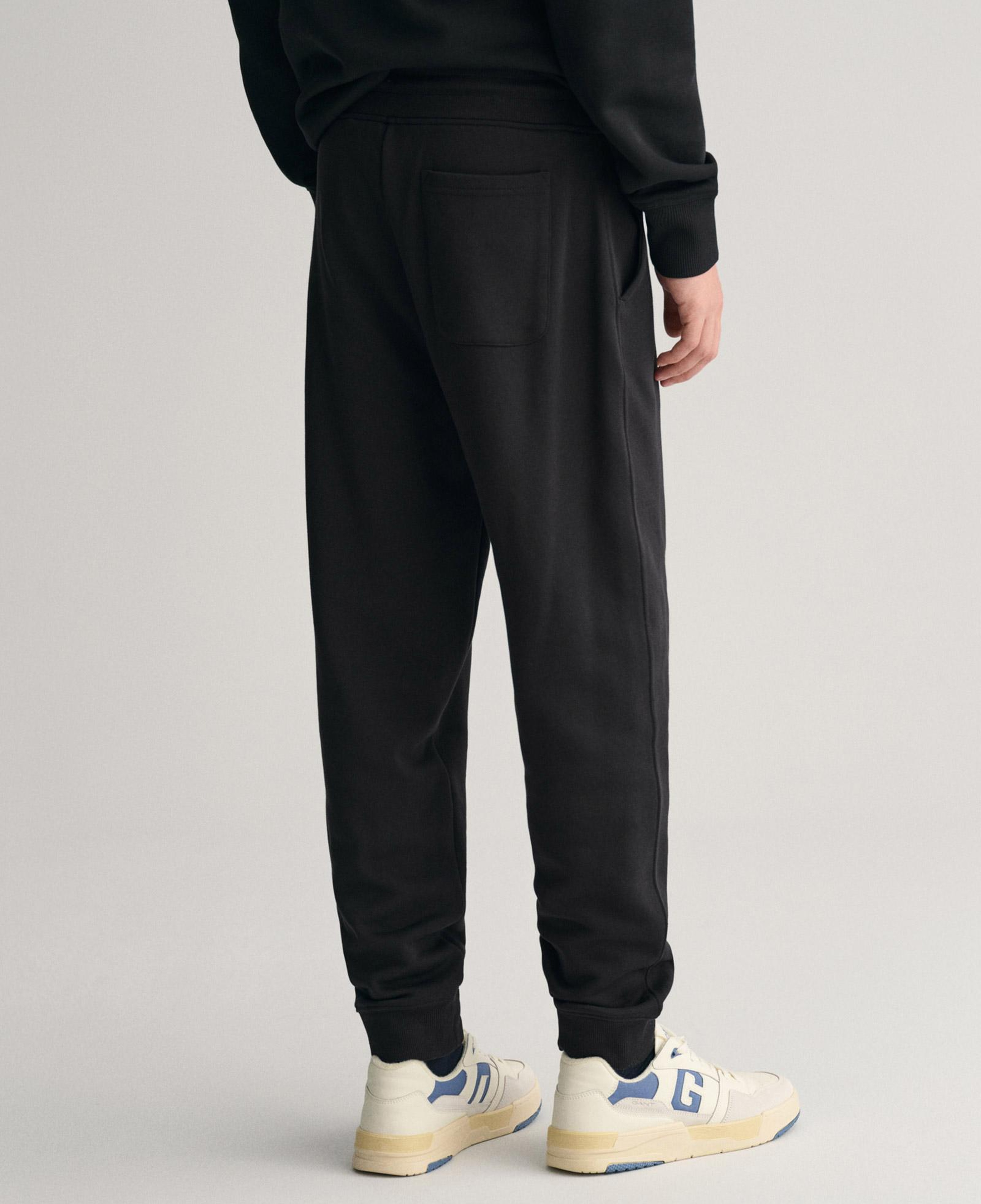 Gant Erkek Siyah Regular Fit Eşofman Altı