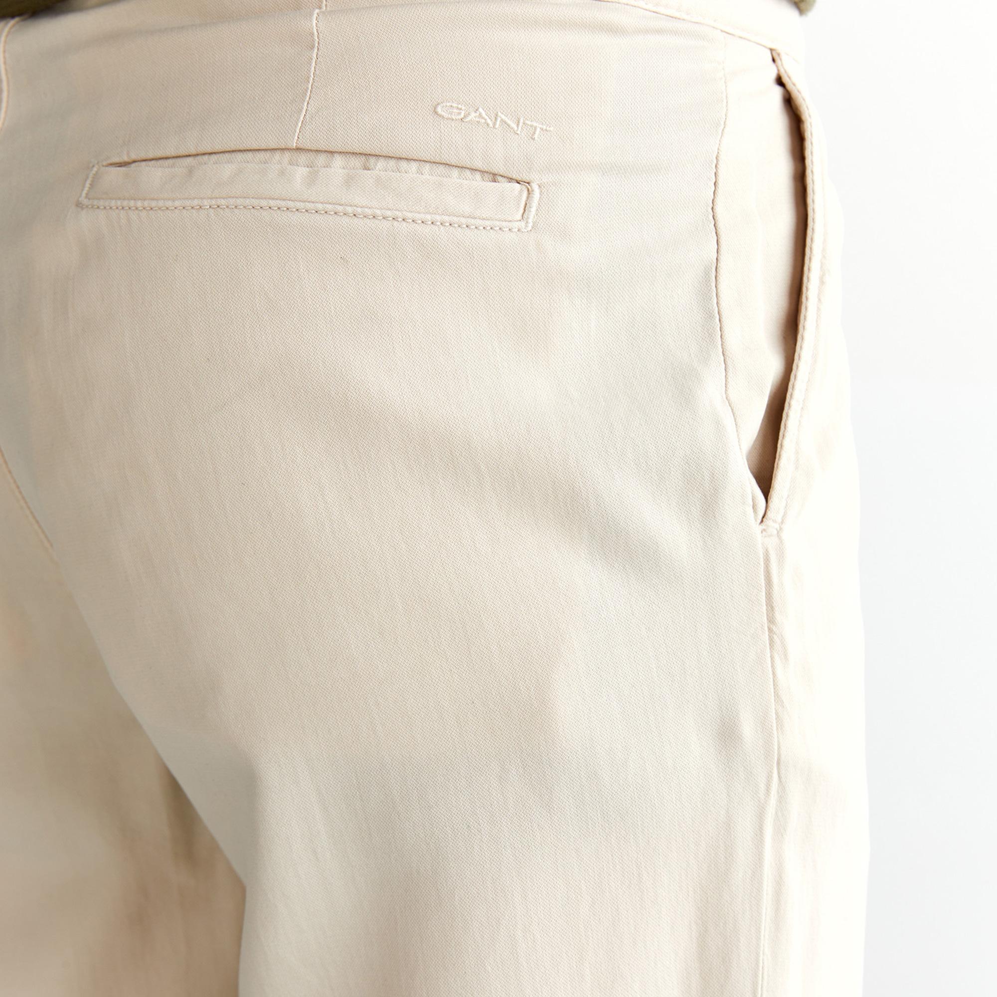 GANT Erkek Krem Jogger Fit Pantolon