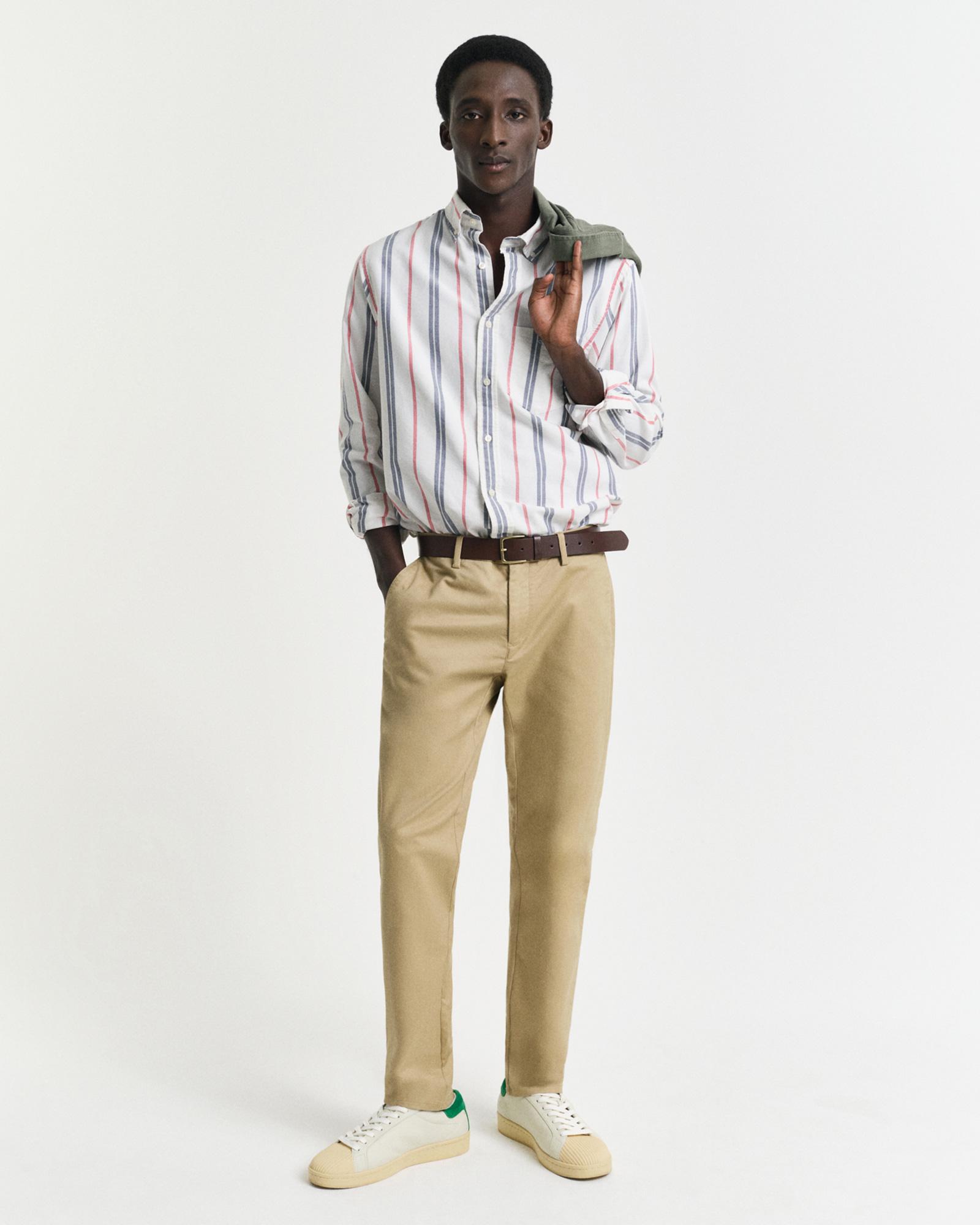 GANT Erkek Bej Slim Fit Chino Pantolon