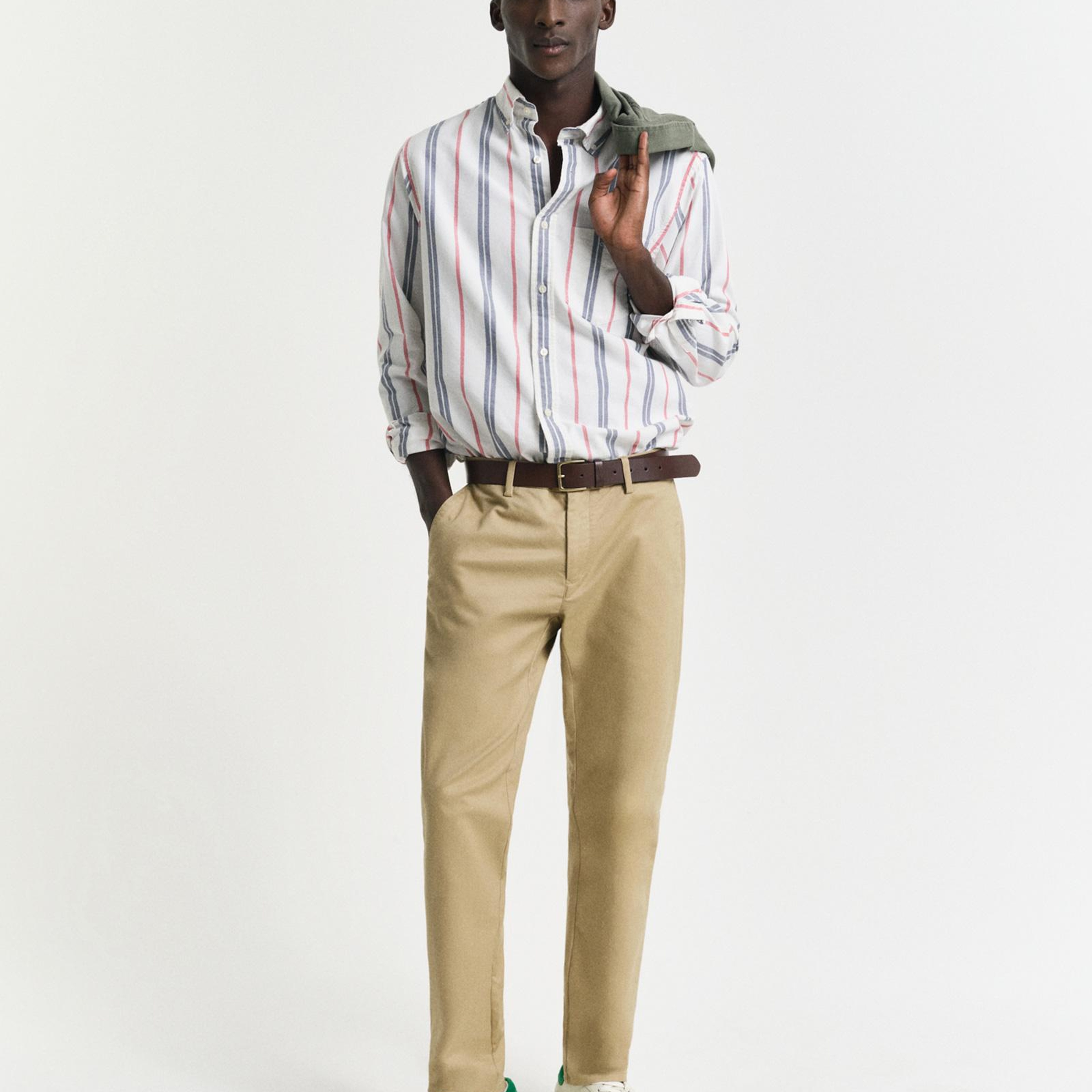 GANT Erkek Bej Slim Fit Chino Pantolon