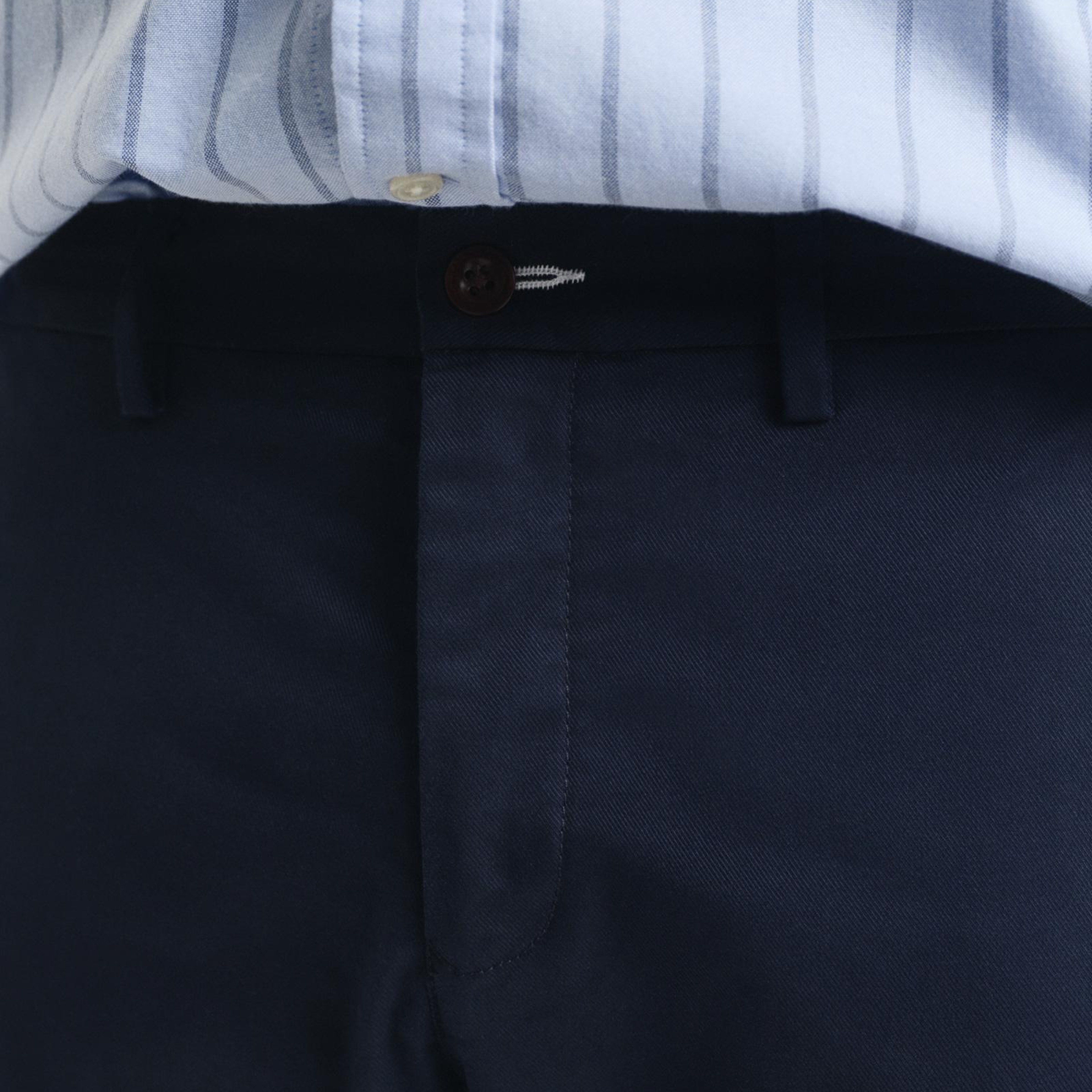 GANT Erkek Lacivert Slim Fit Chino Pantolon