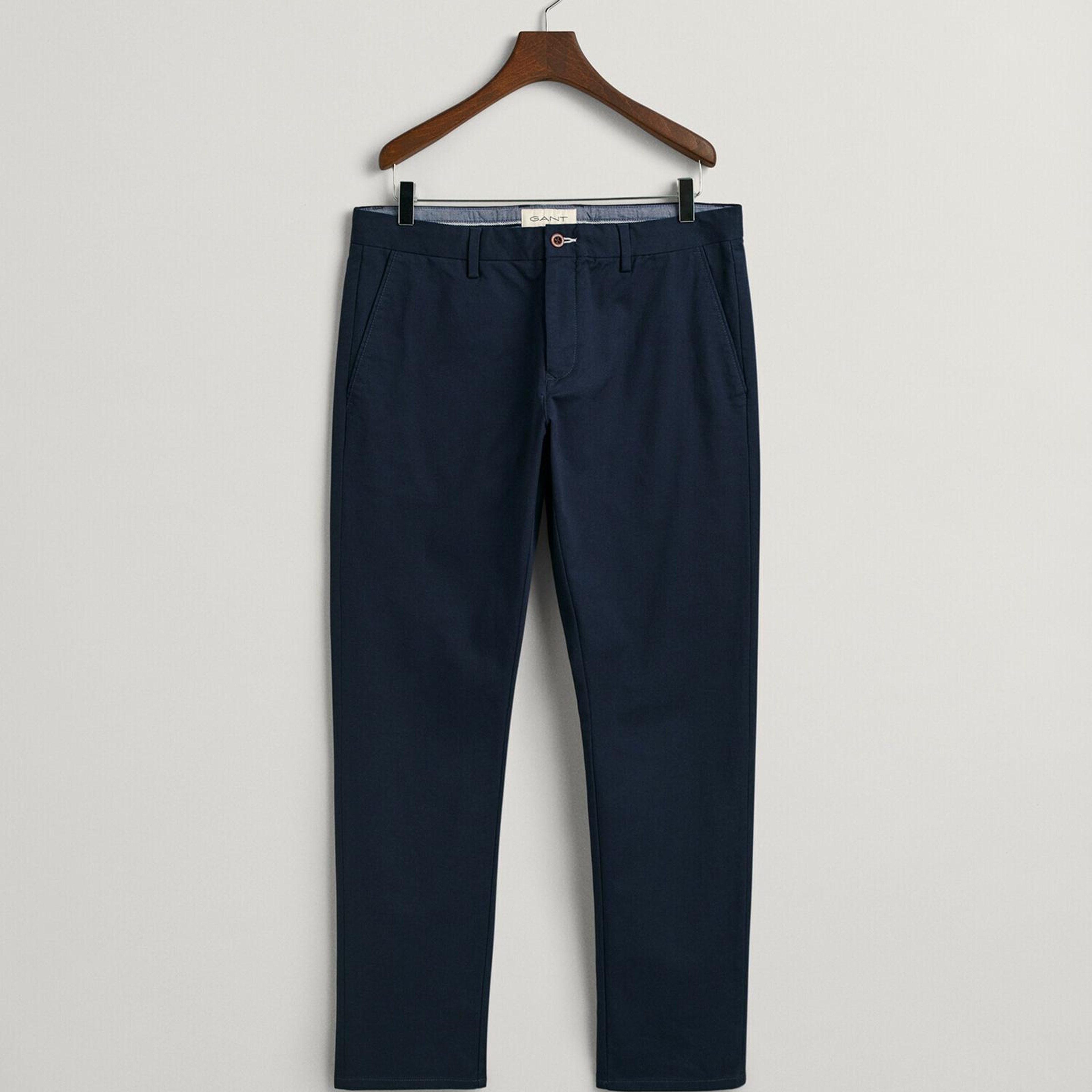 GANT Erkek Lacivert Slim Fit Chino Pantolon