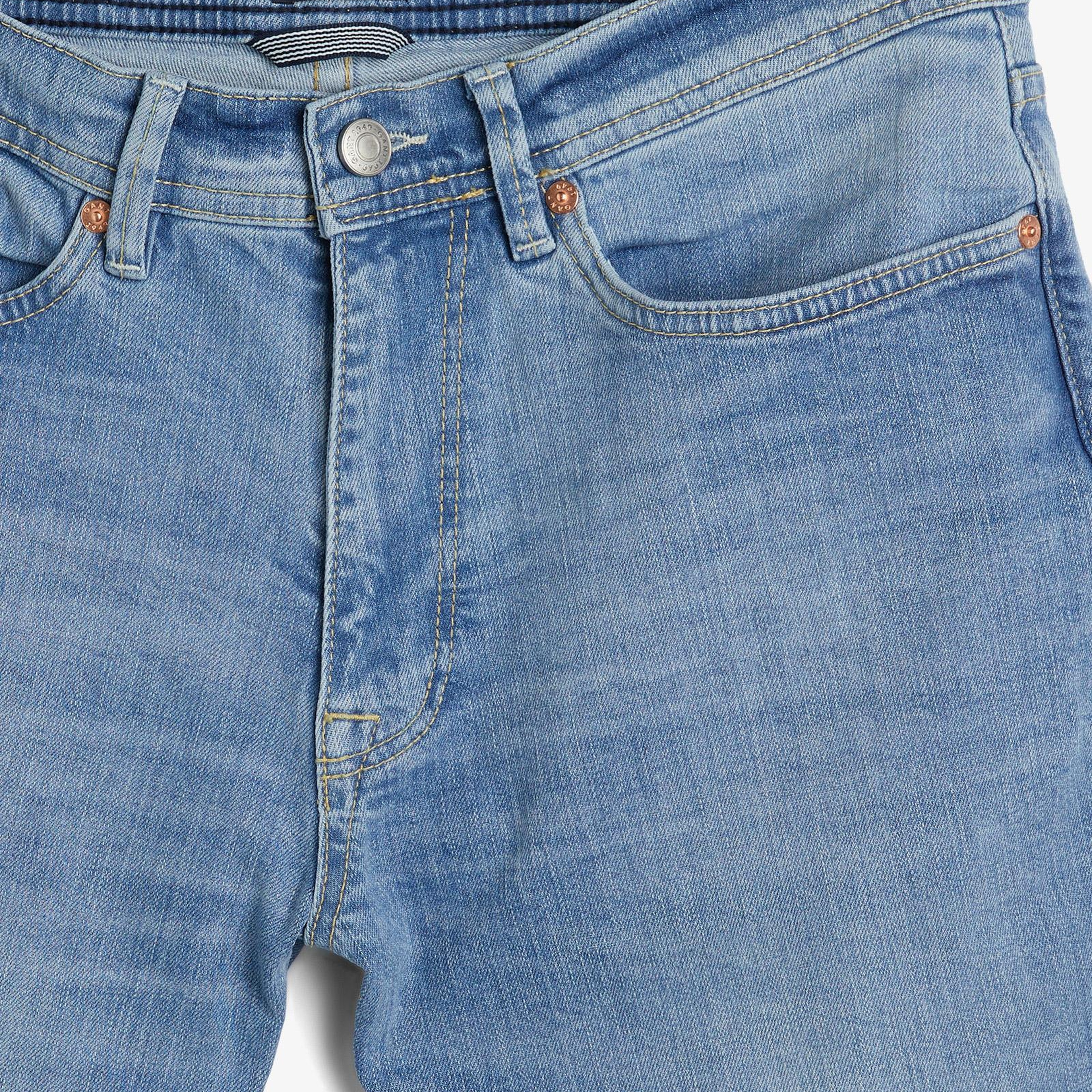 GANT Erkek Mavi Extra Slim Fit Jean Pantolon