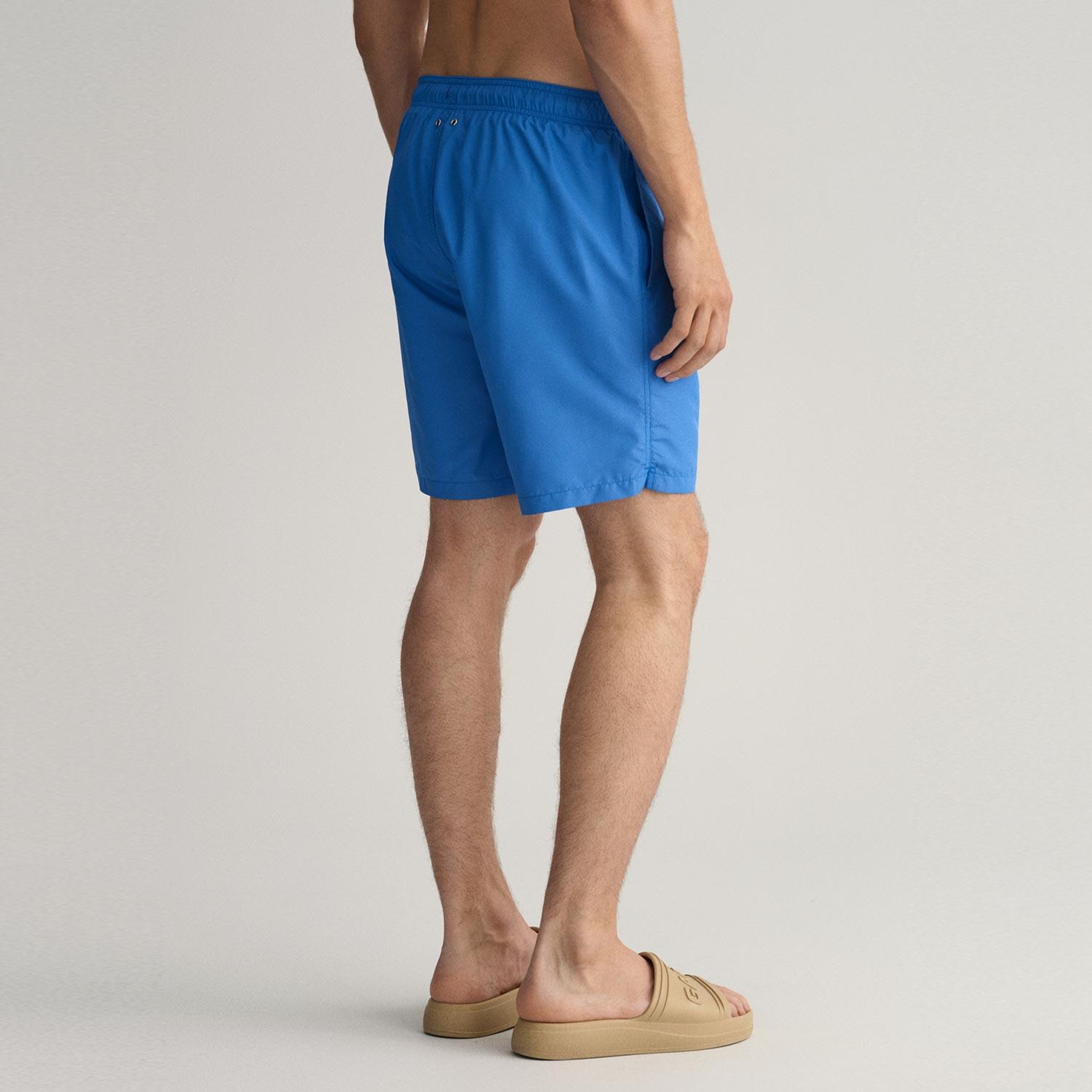 GANT Erkek Mavi Logolu Deniz Şortu