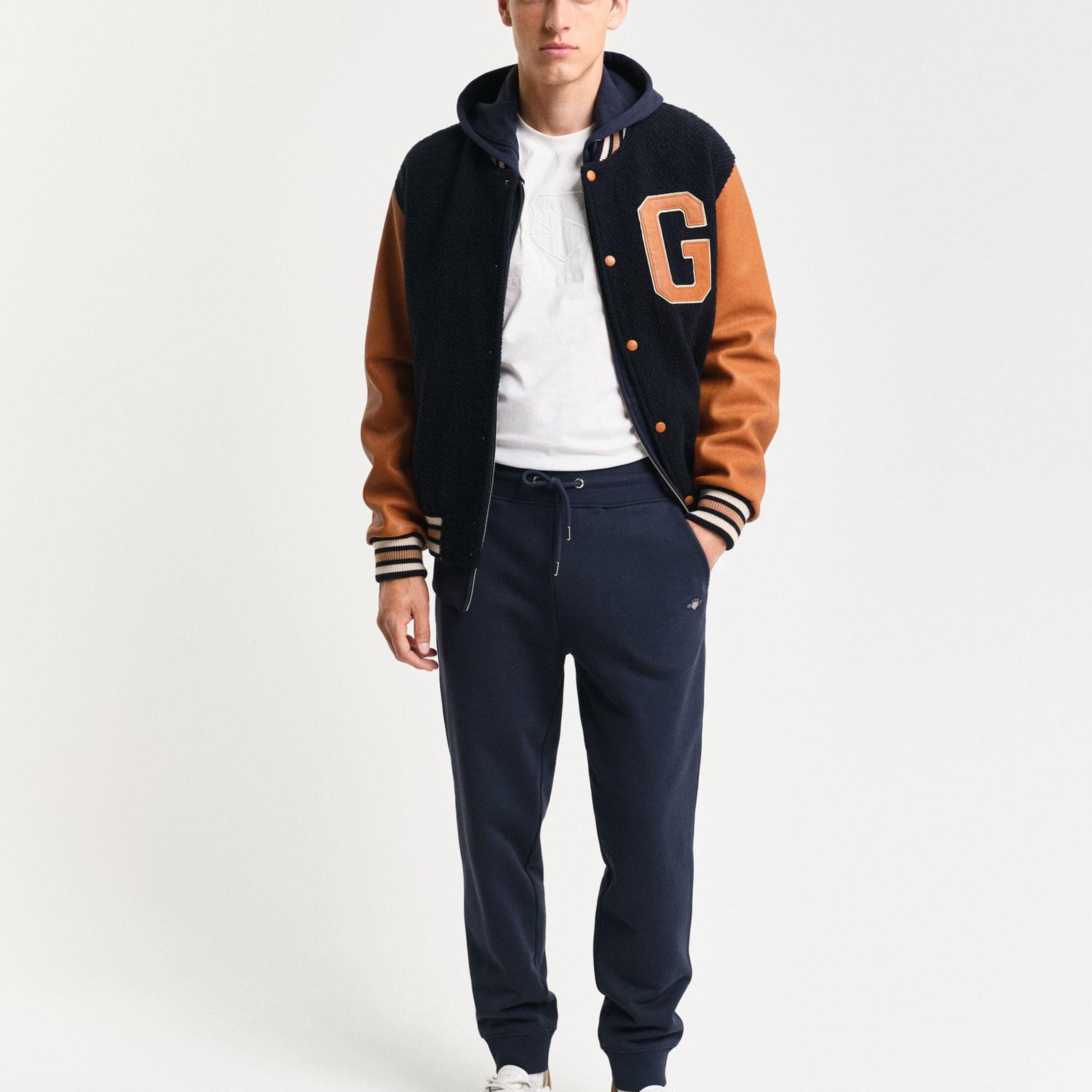 GANT Erkek Lacivert Regular Fit Eşofman Altı