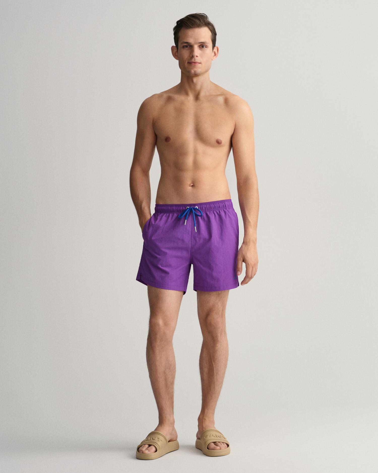 GANT Erkek Mor Deniz Şortu