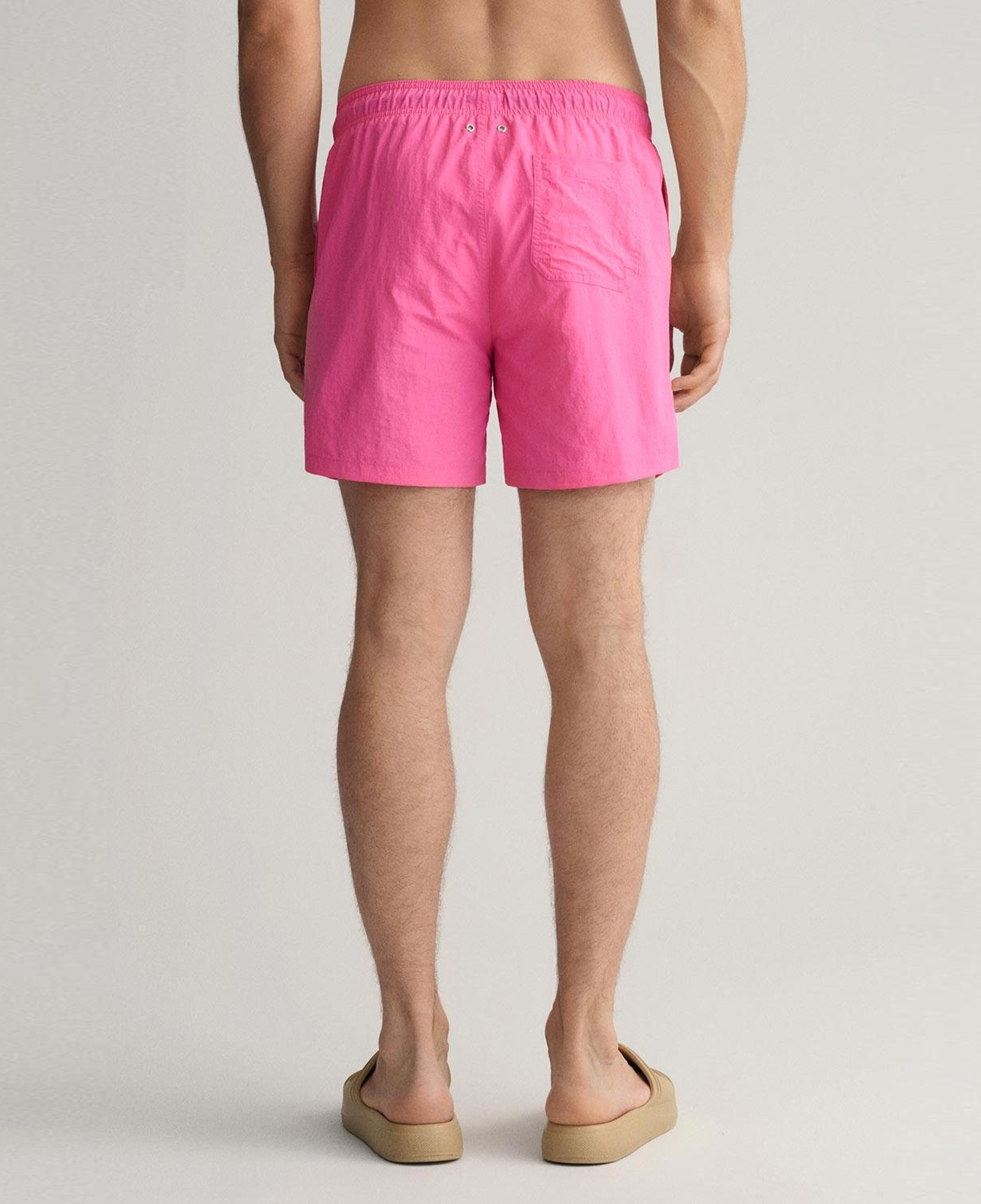 GANT Erkek Pembe Classic Fit Deniz Şortu