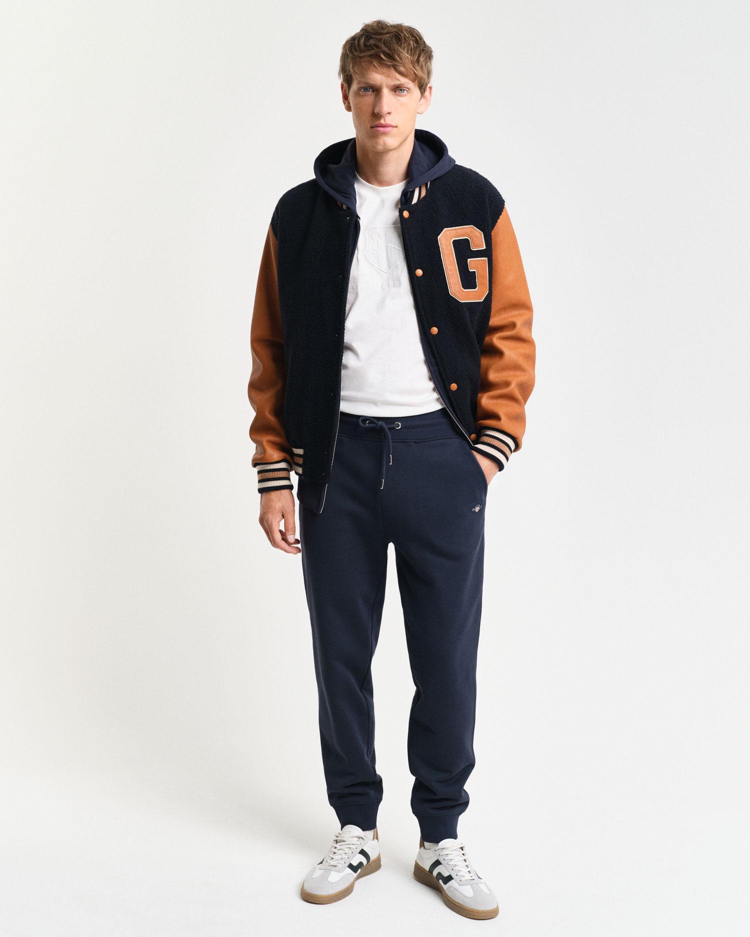 GANT Erkek Lacivert Regular Fit Eşofman Altı