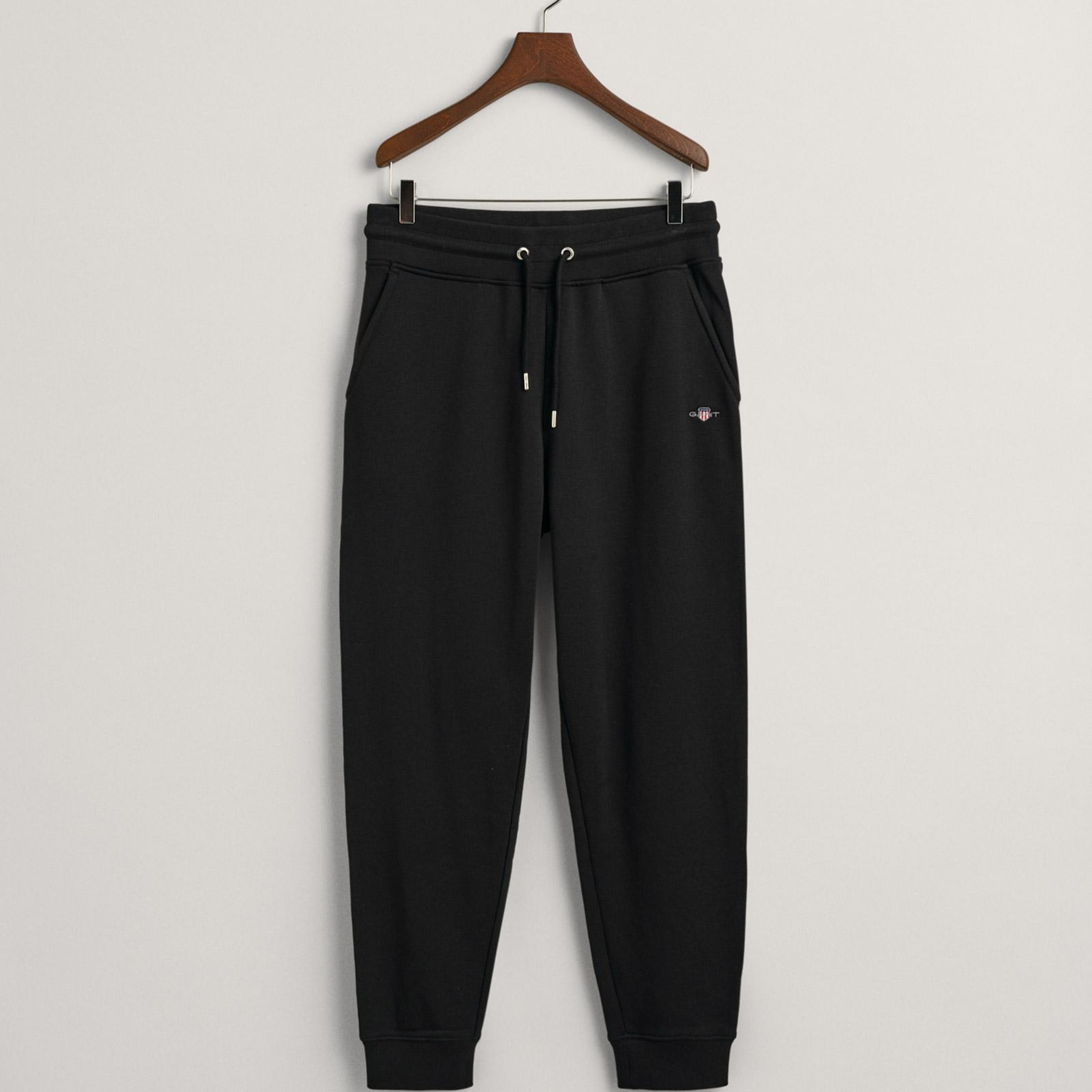 Gant Erkek Siyah Regular Fit Eşofman Altı