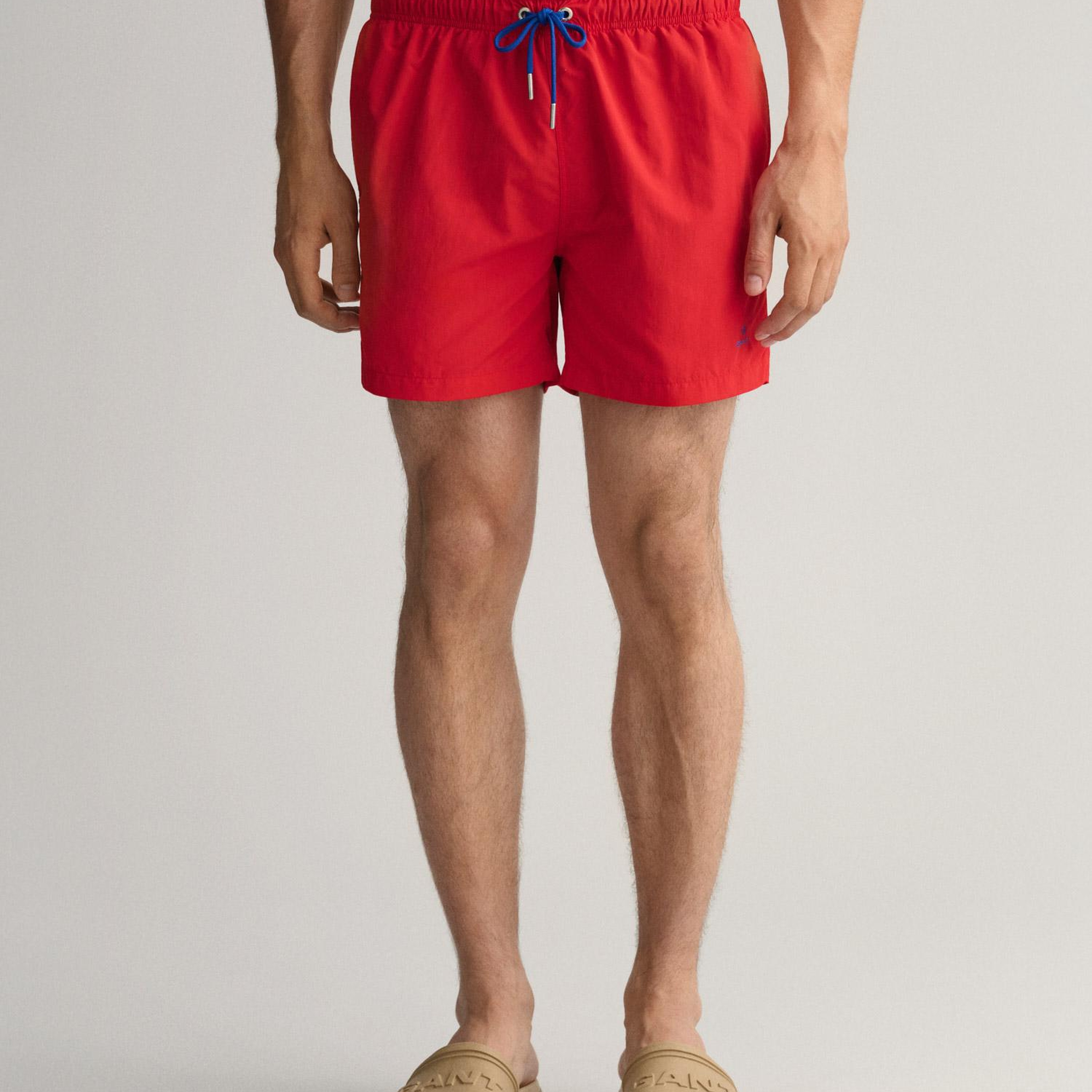 GANT Erkek Kırmızı Mayo Şort