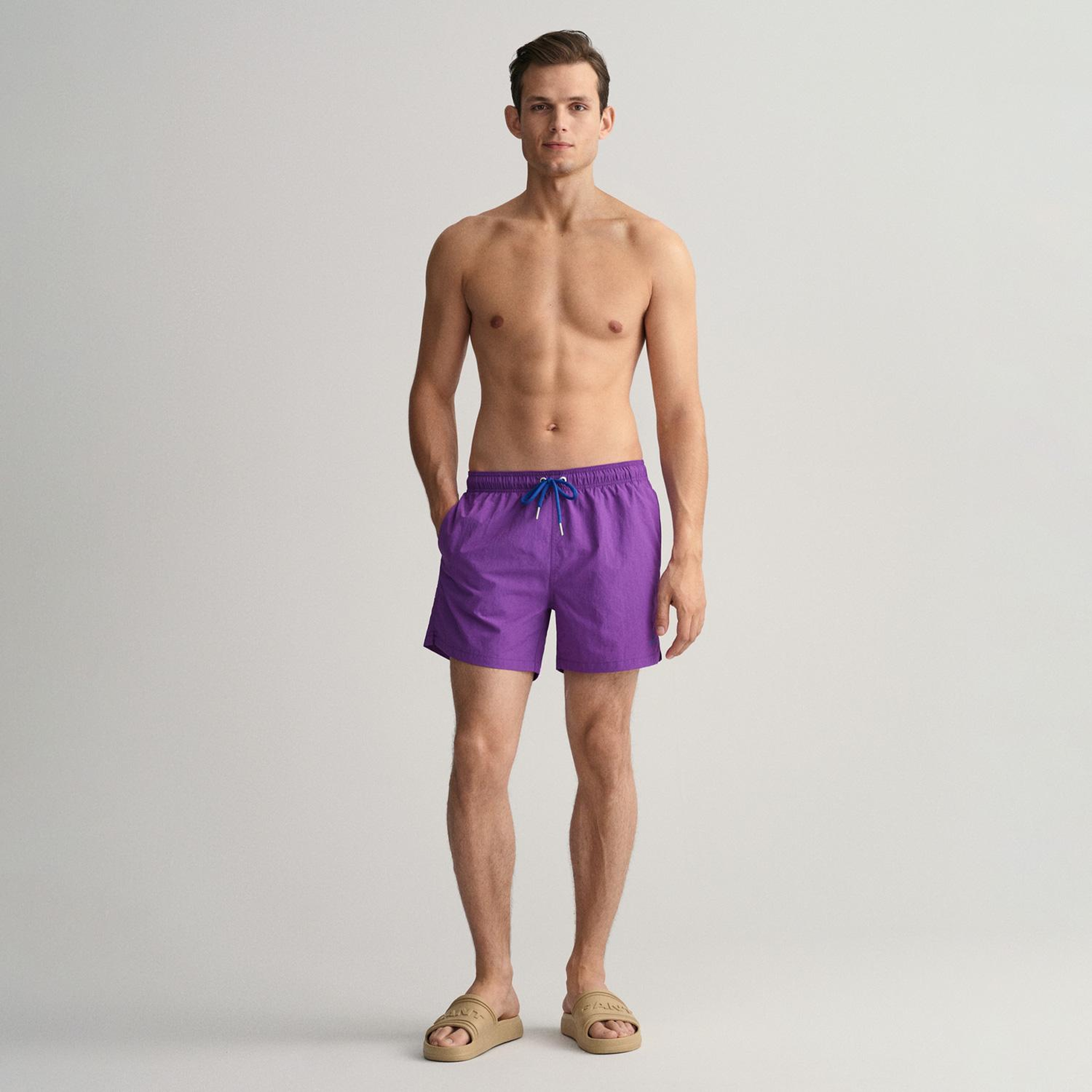 GANT Erkek Mor Deniz Şortu