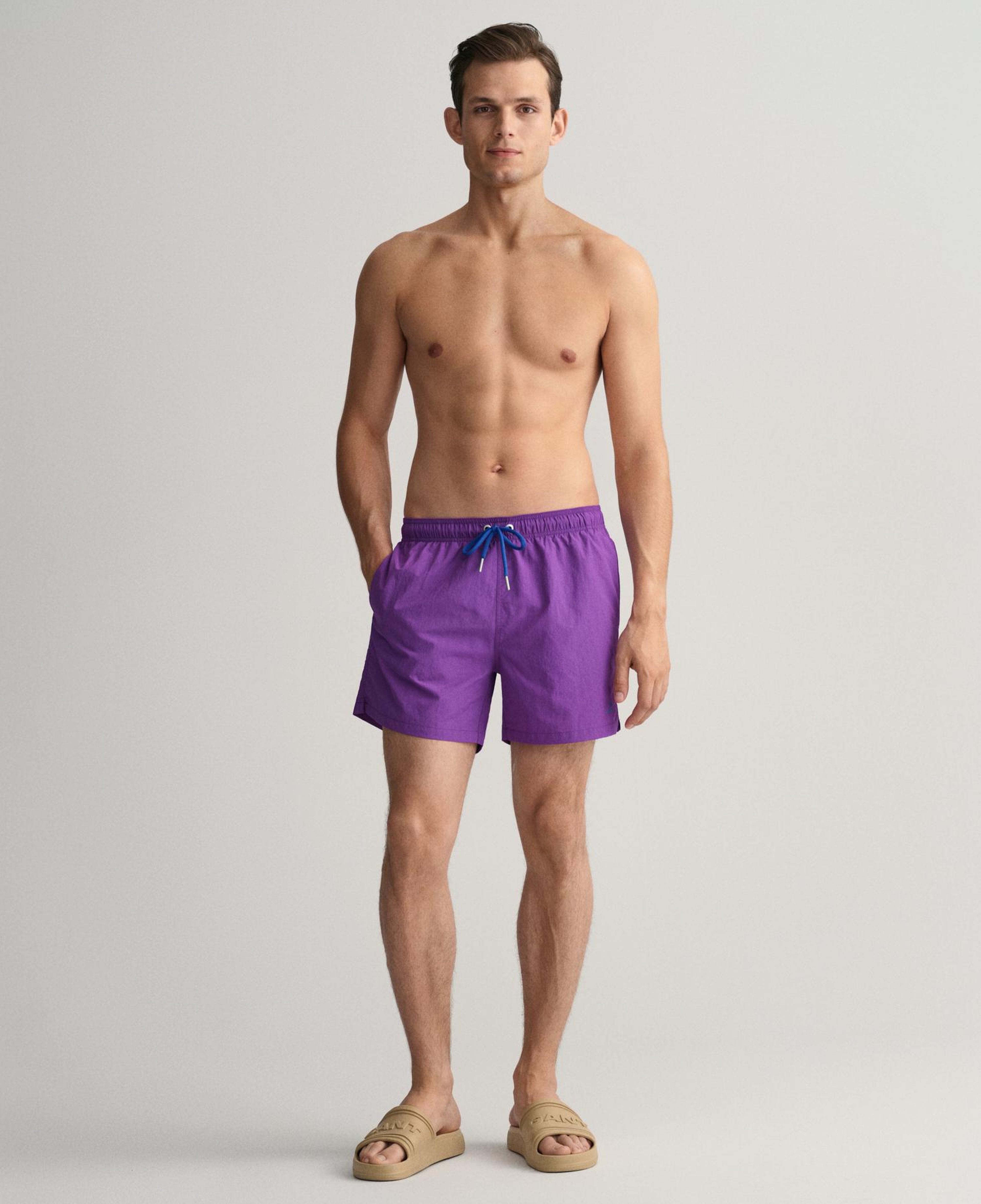 GANT Erkek Mor Deniz Şortu