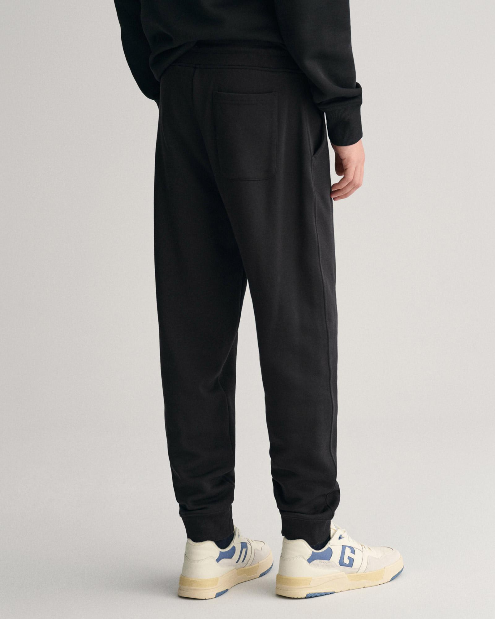 Gant Erkek Siyah Regular Fit Eşofman Altı