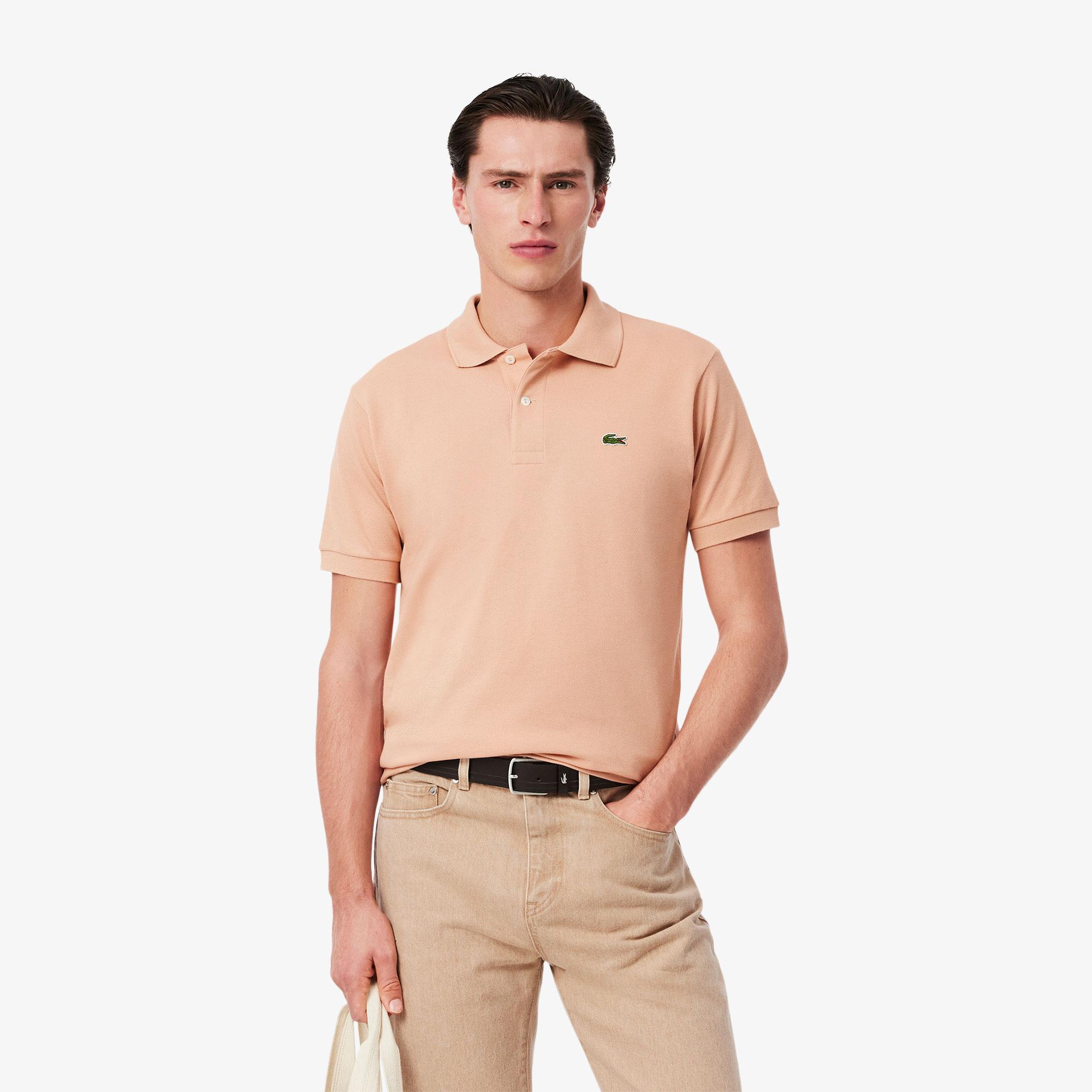 Lacoste L.12.12 Erkek Classic Fit Bej Polo