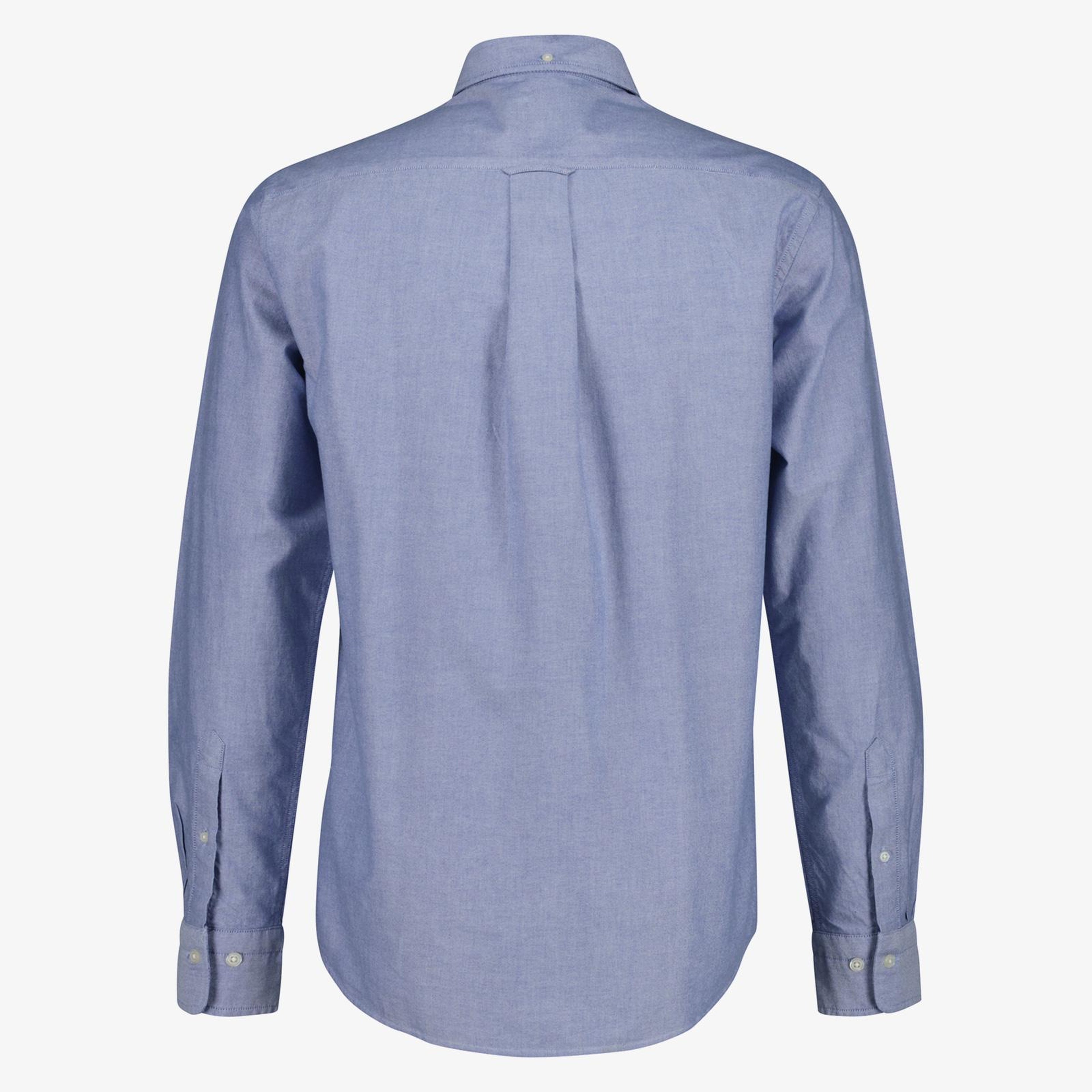 GANT Erkek Mavi Regular Fit Logolu Gömlek