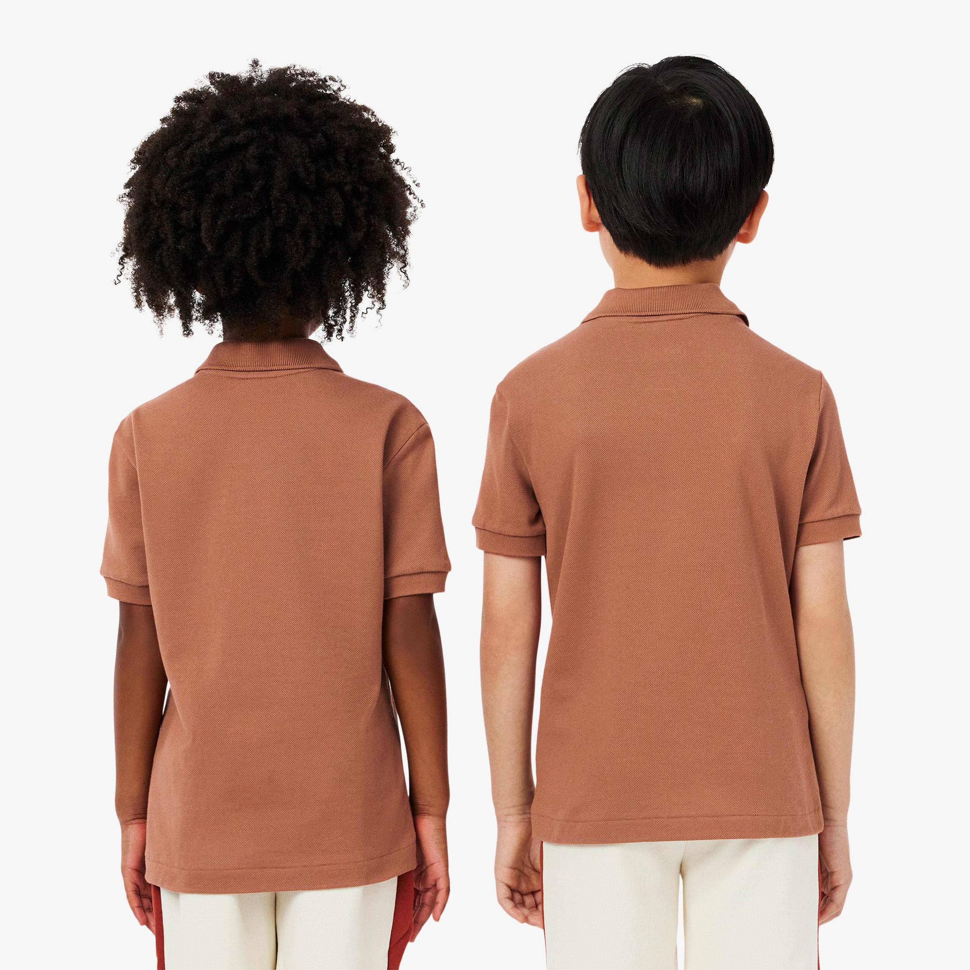 Lacoste Çocuk Regular Fit Kahverengi Polo
